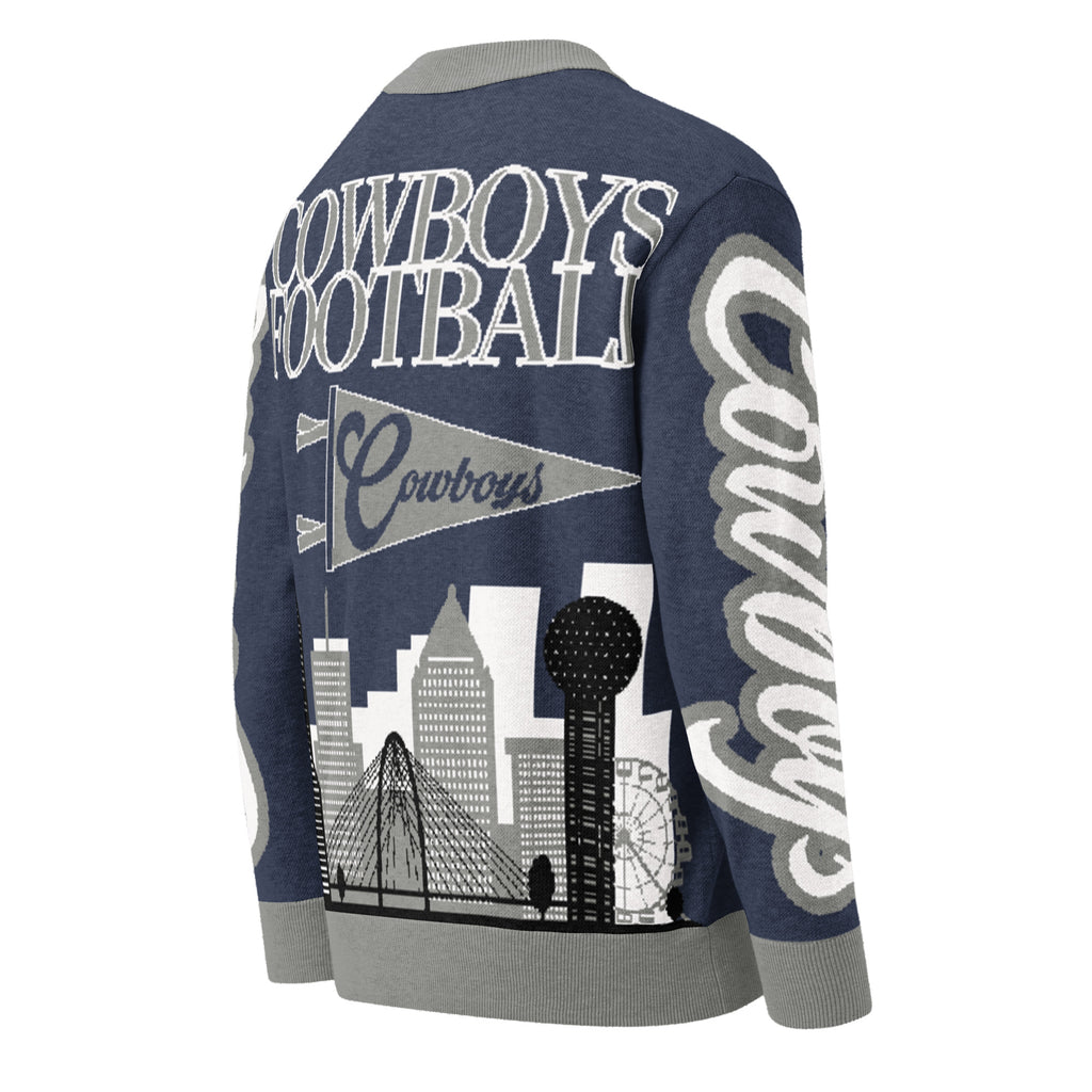 Dallas Cowboys Unisex Knitted Cardigan