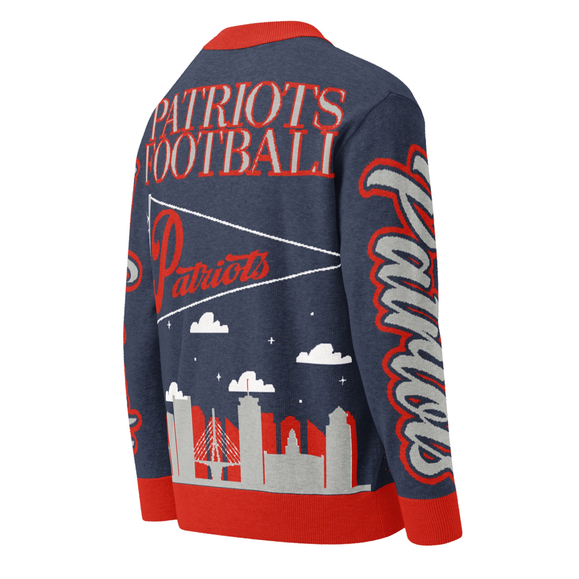 New England Patriots Knitted Cardigan