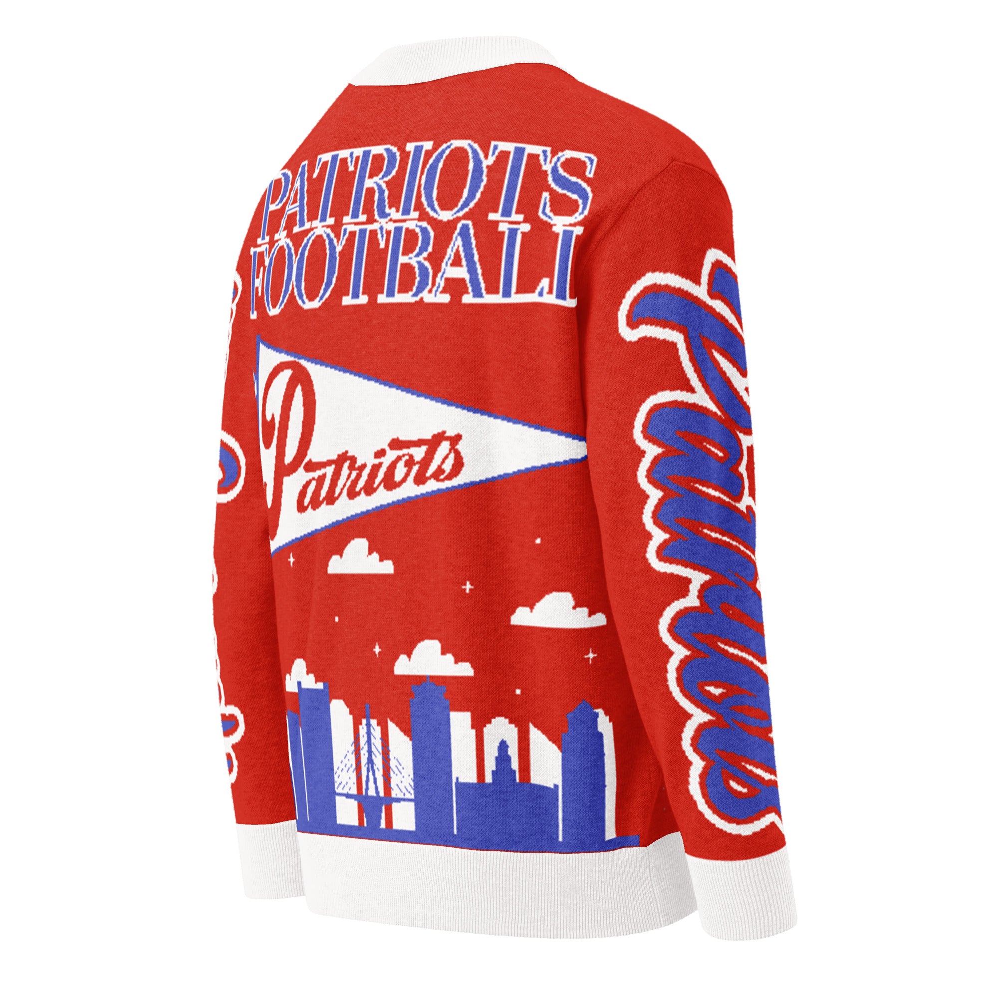New England Patriots Knitted Cardigan