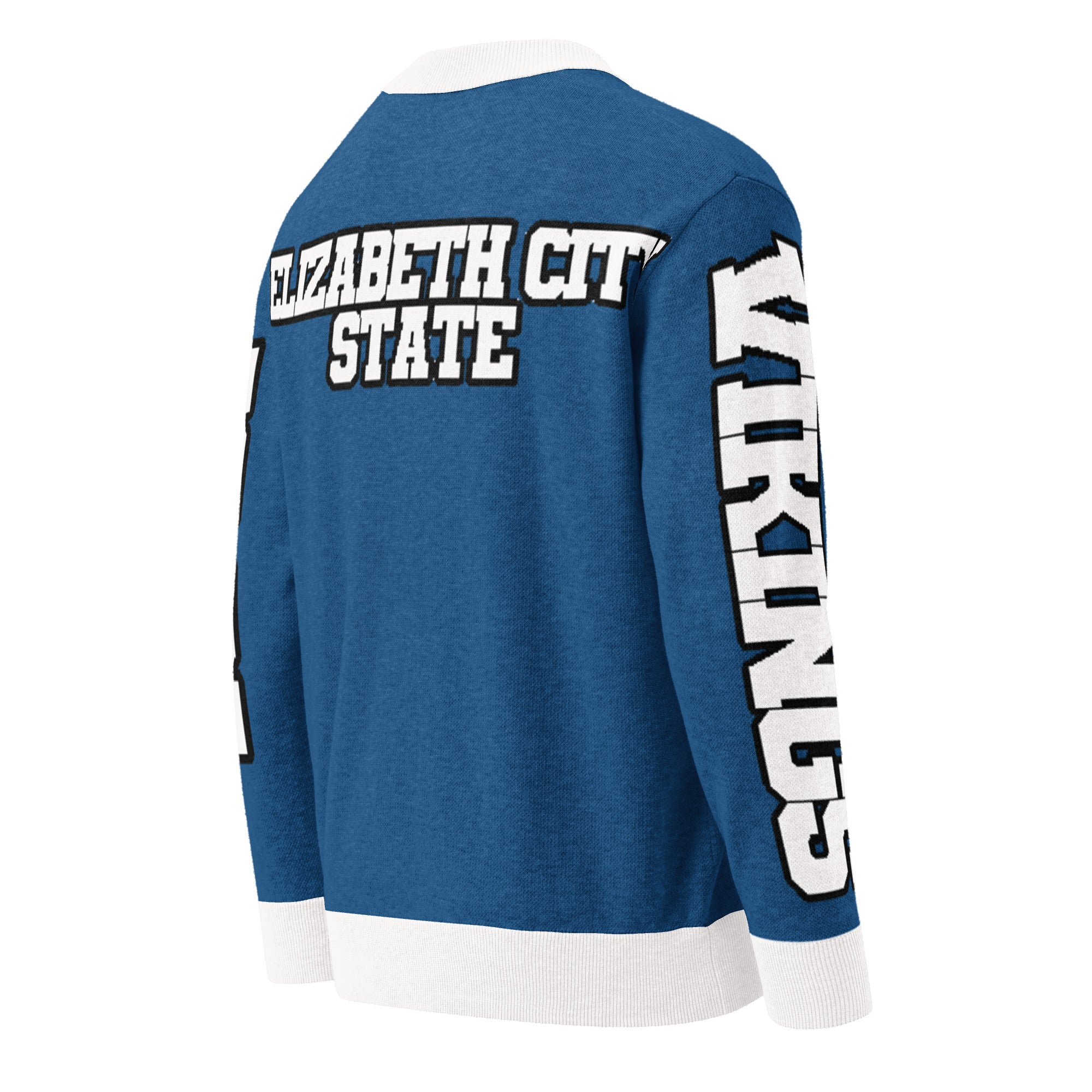 Elizabeth City State Unisex Knitted Cardigan