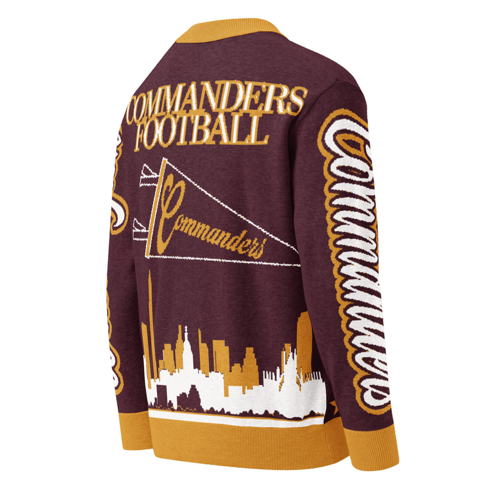 Washington Commanders Knitted Cardigan