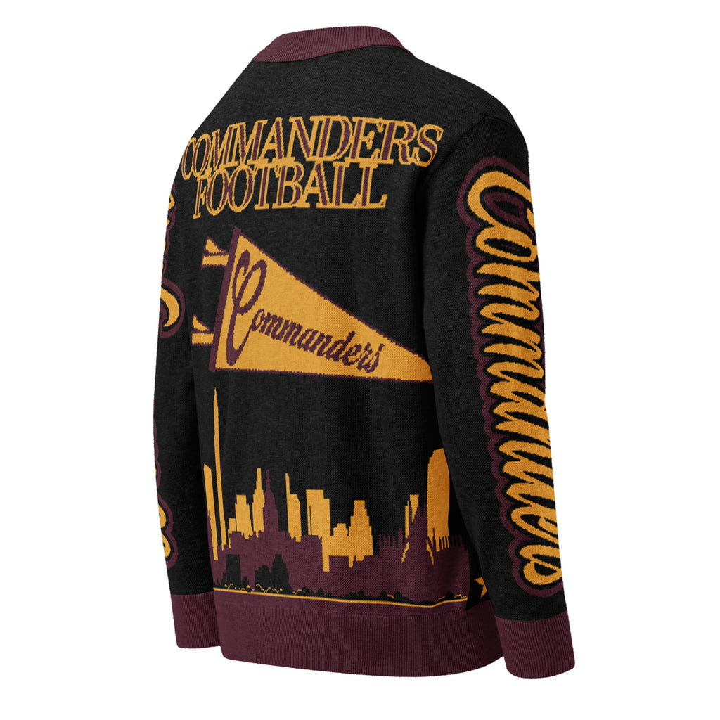 Washington Commanders Knitted Cardigan