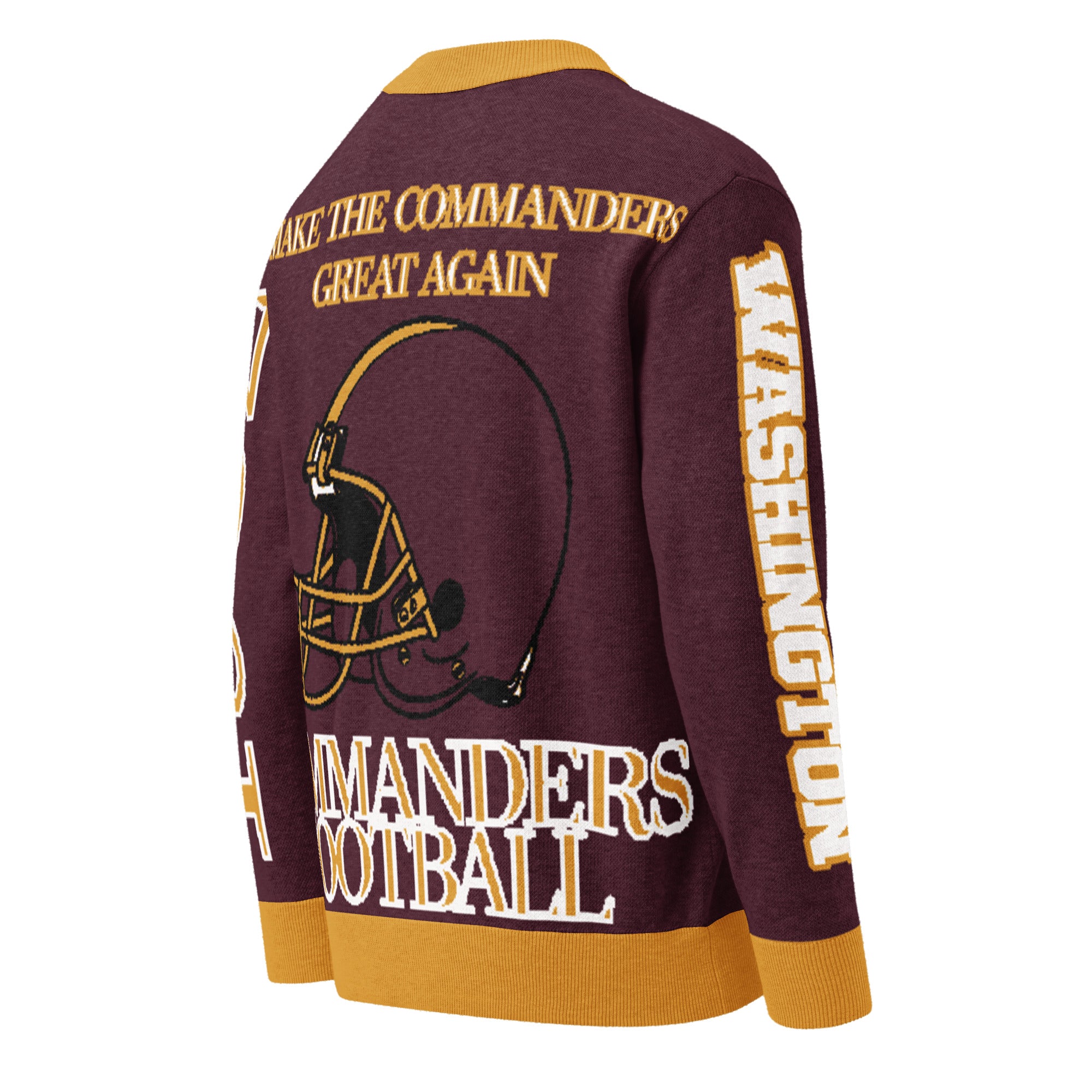 Washington Commanders Knitted Cardigan