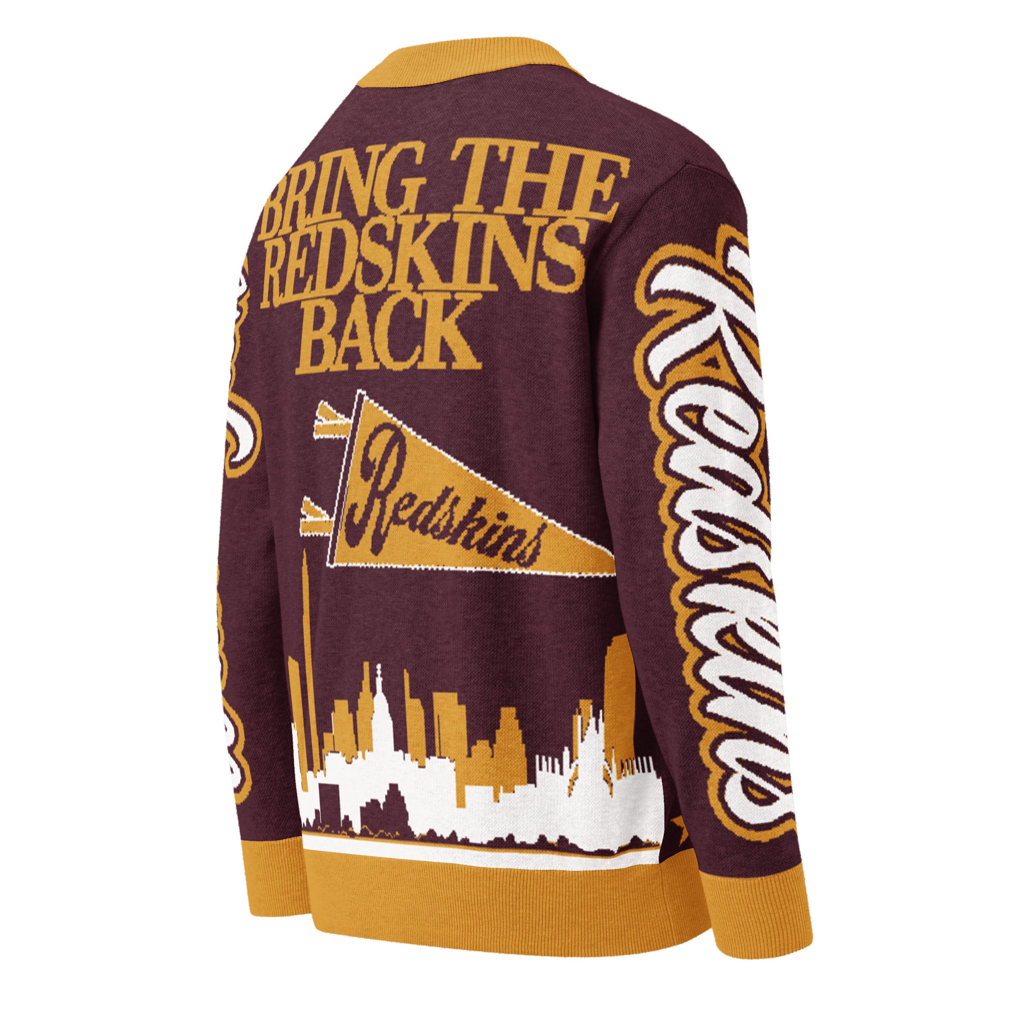 Washington Commanders Knitted Cardigan