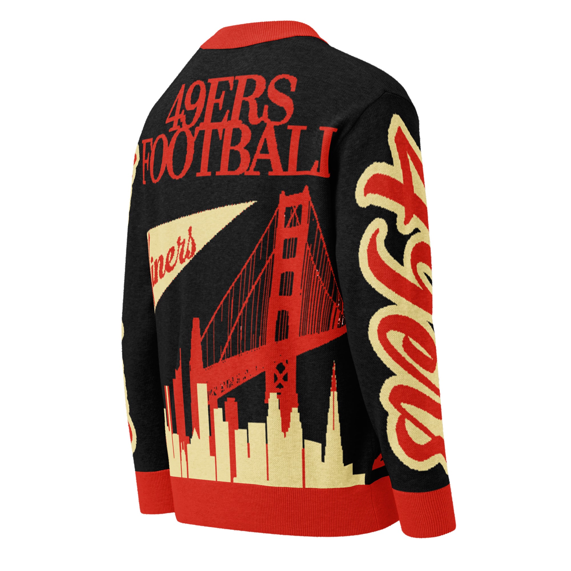 49ers Football Unisex Knitted Cardigan
