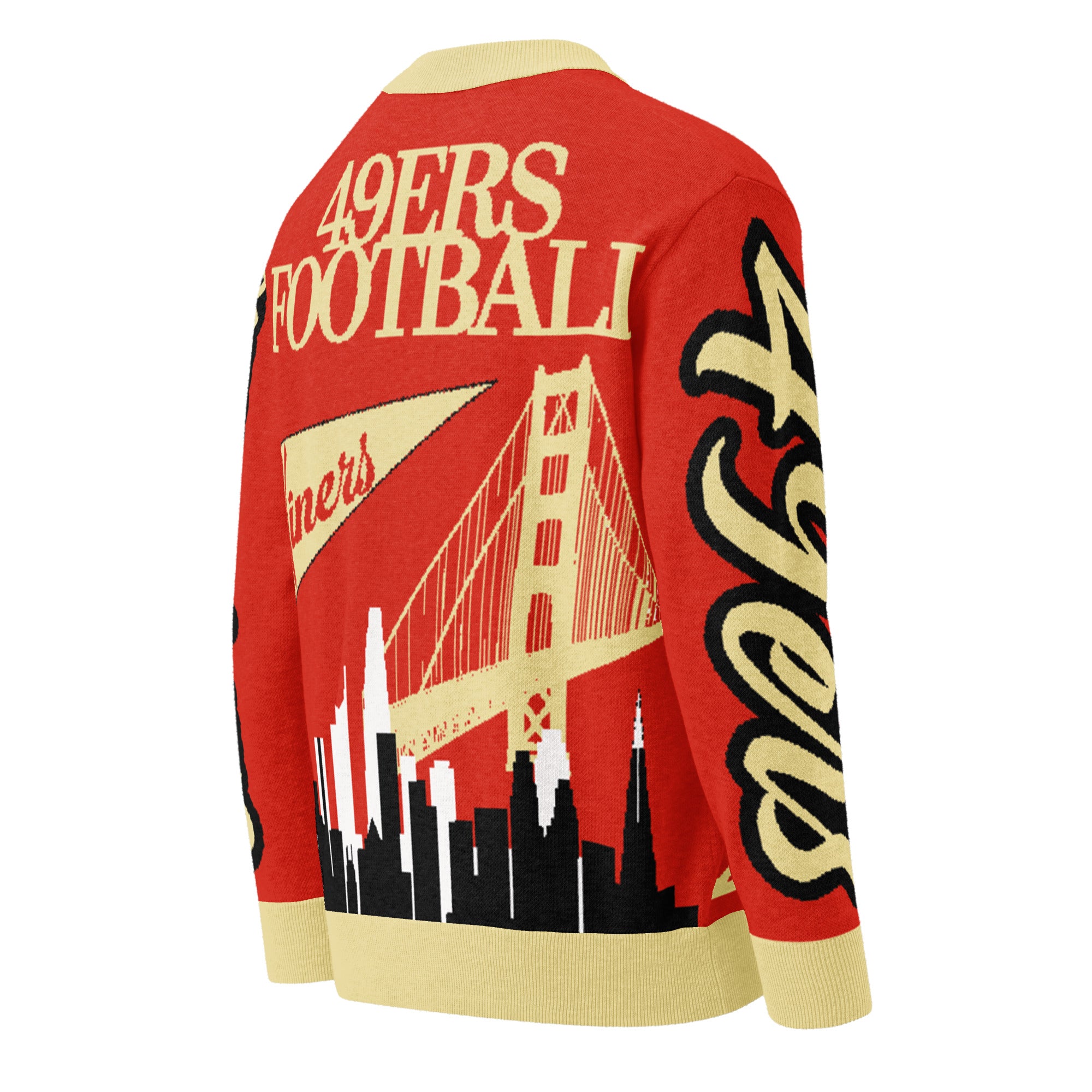 49ers Football Unisex Knitted Cardigan