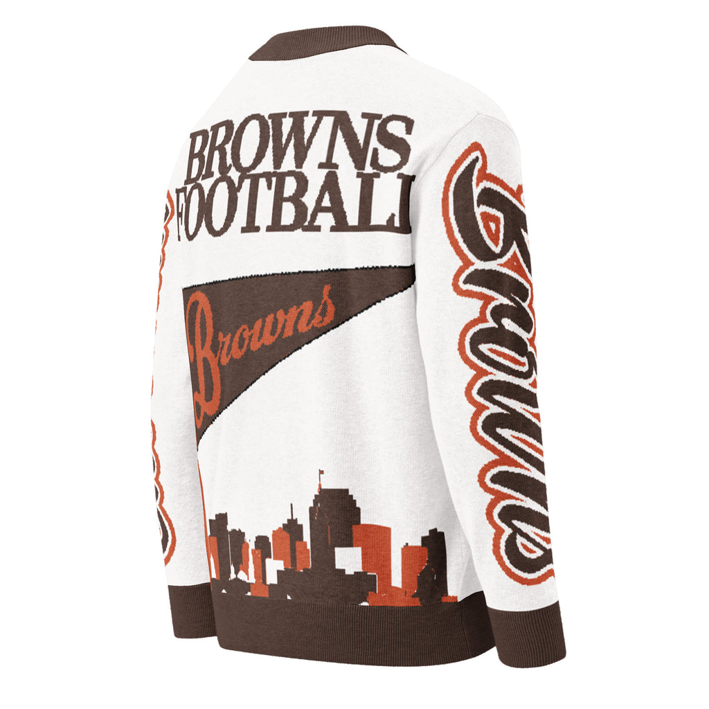 Cleveland Browns Unisex Knitted Cardigan
