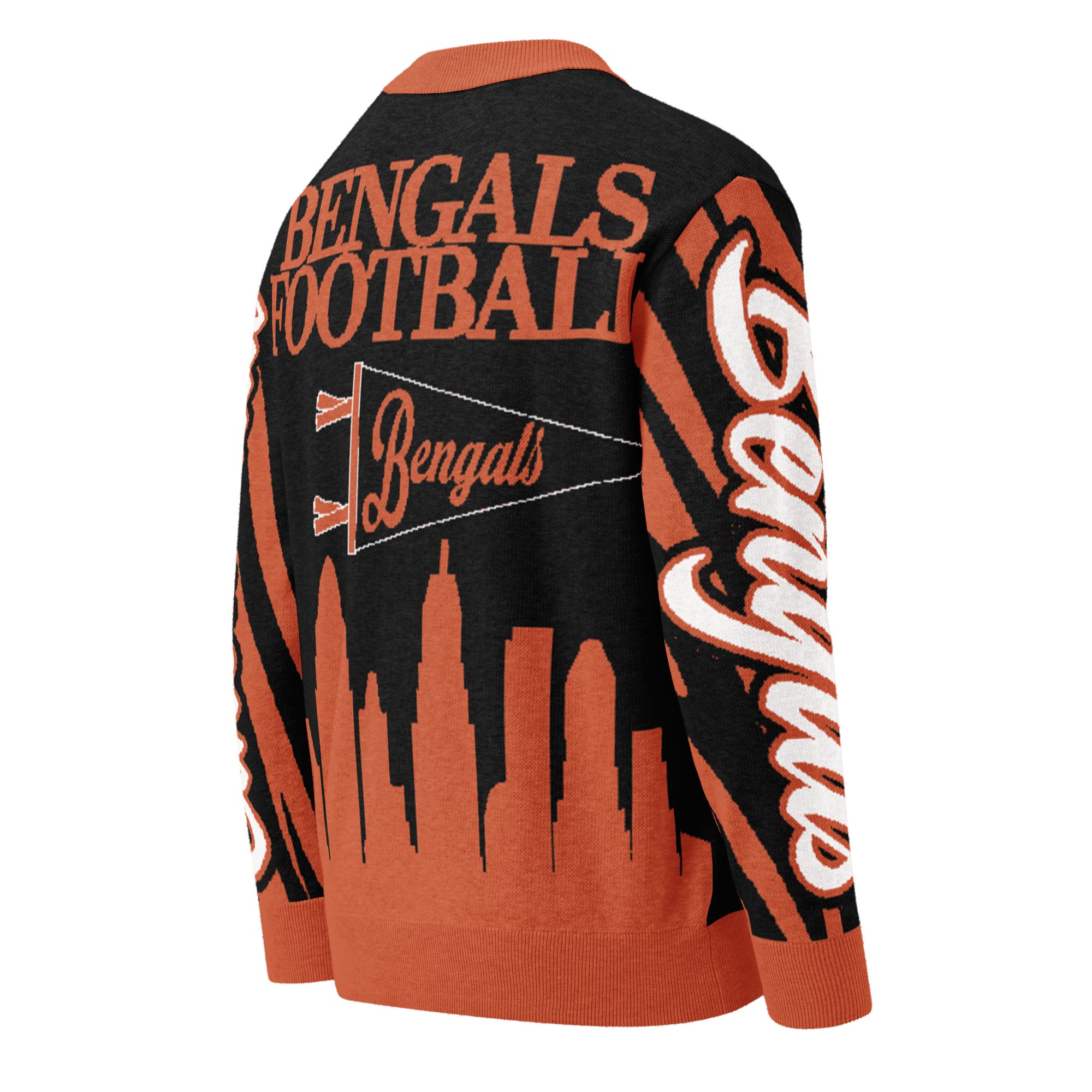 Cincinnati Bengals Unisex Knitted Cardigan