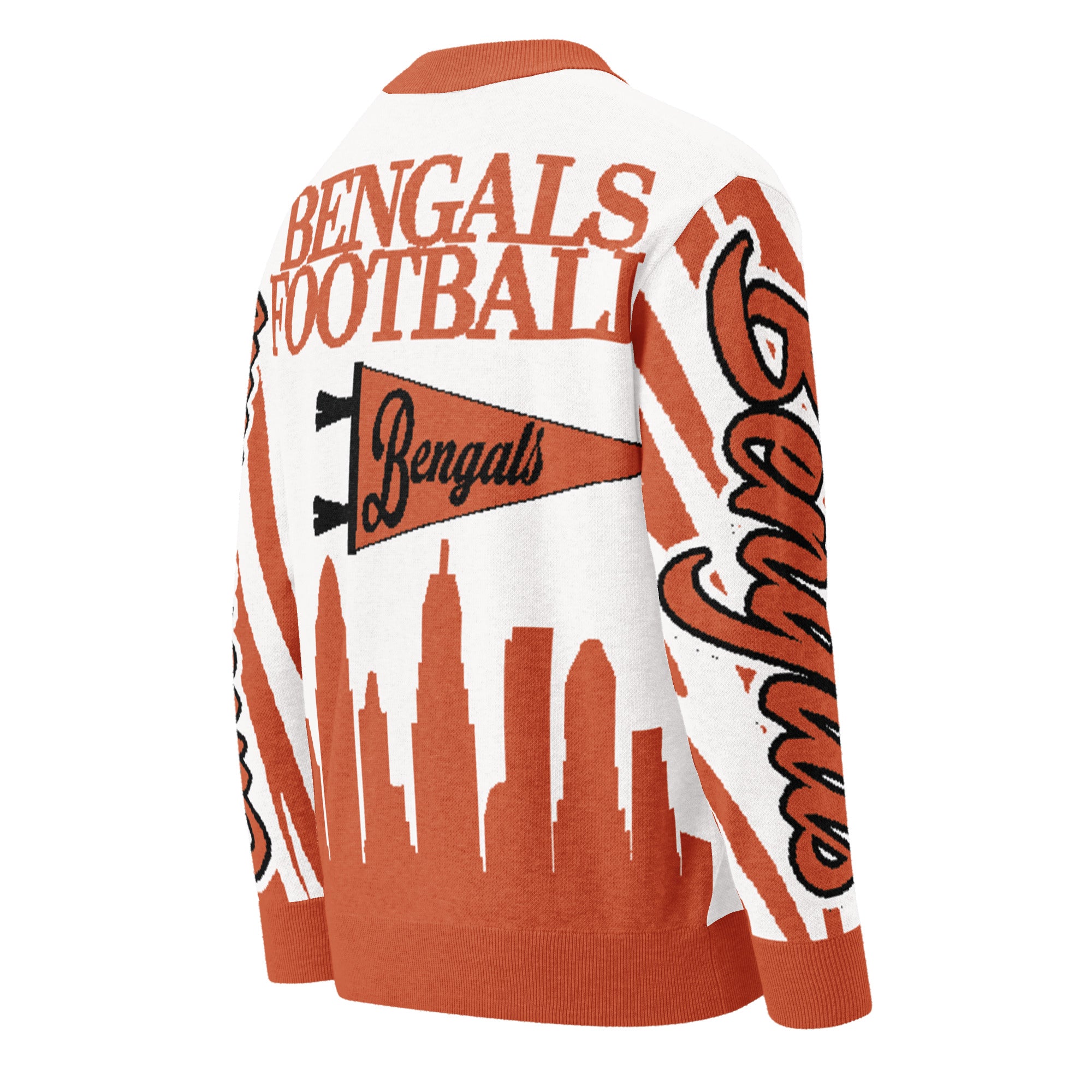 Cincinnati Bengals Unisex Knitted Cardigan