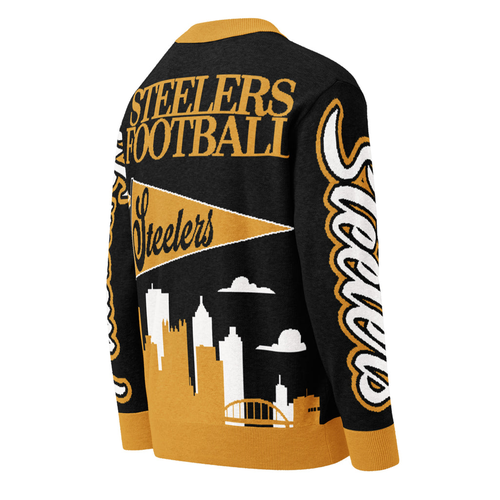 Pittsburgh Steelers Unisex Knitted Cardigan