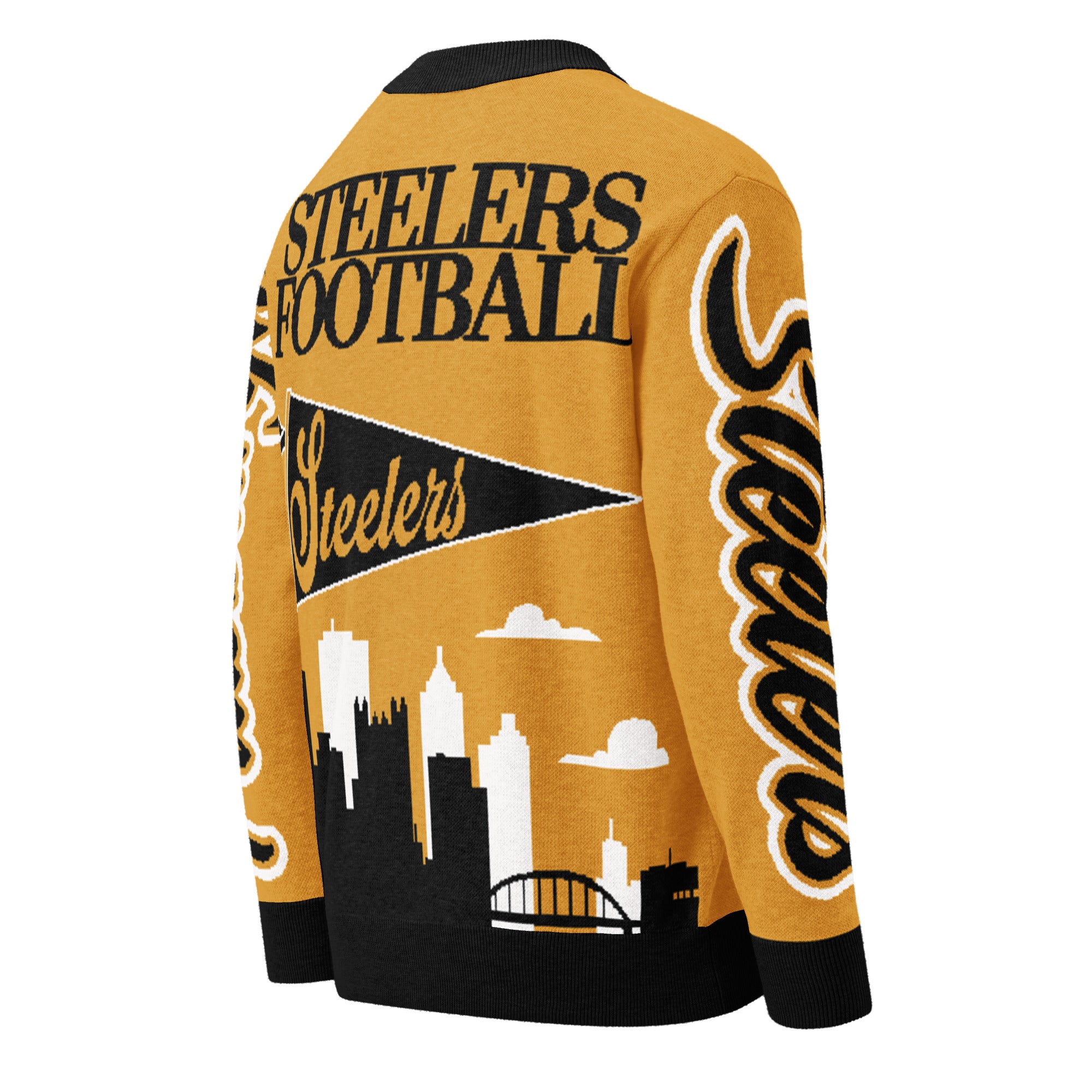 Pittsburgh Steelers Unisex Knitted Cardigan