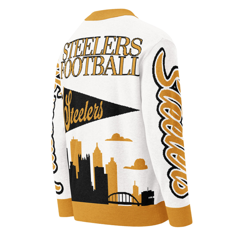 Pittsburgh Steelers Unisex Knitted Cardigan