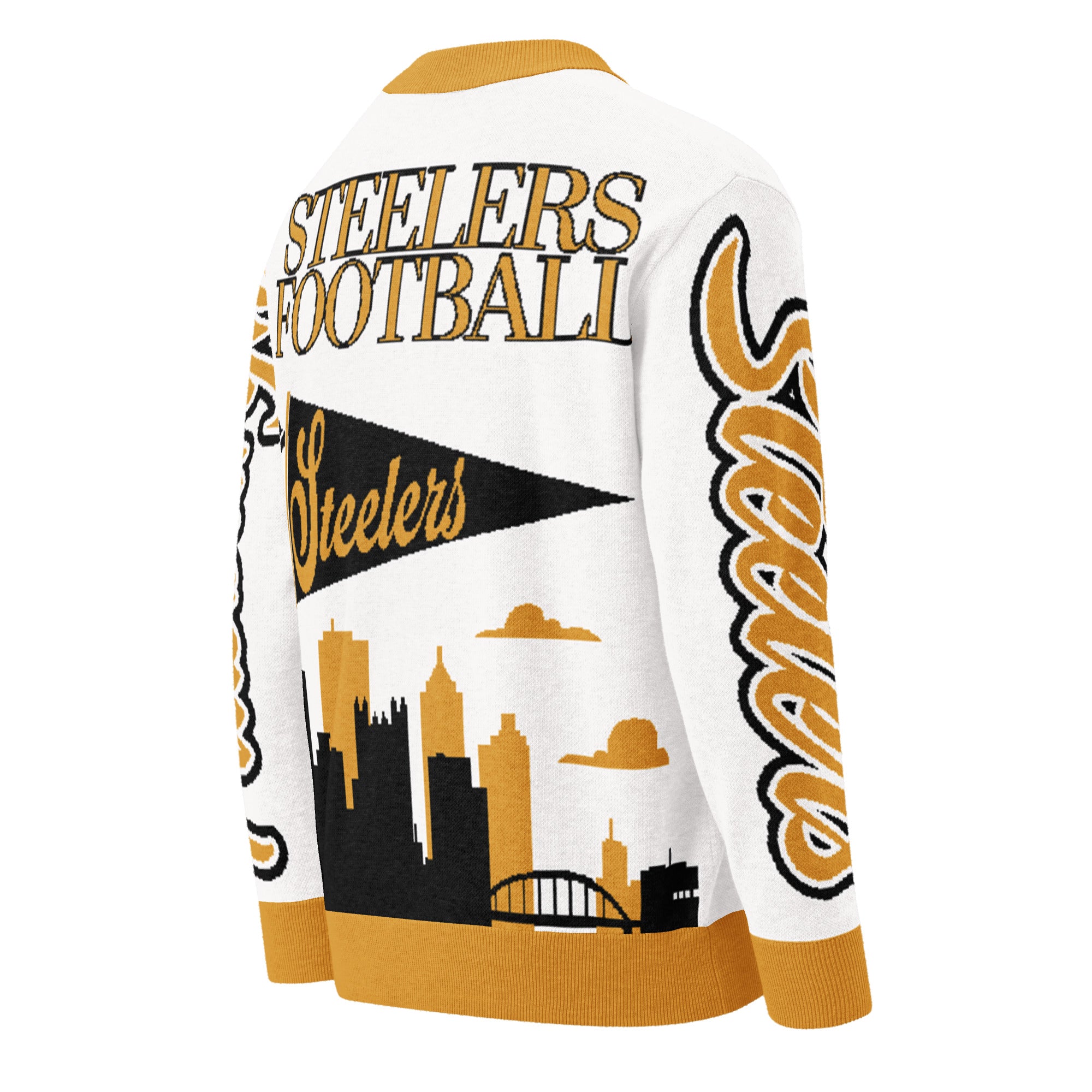 Pittsburgh Steelers Unisex Knitted Cardigan