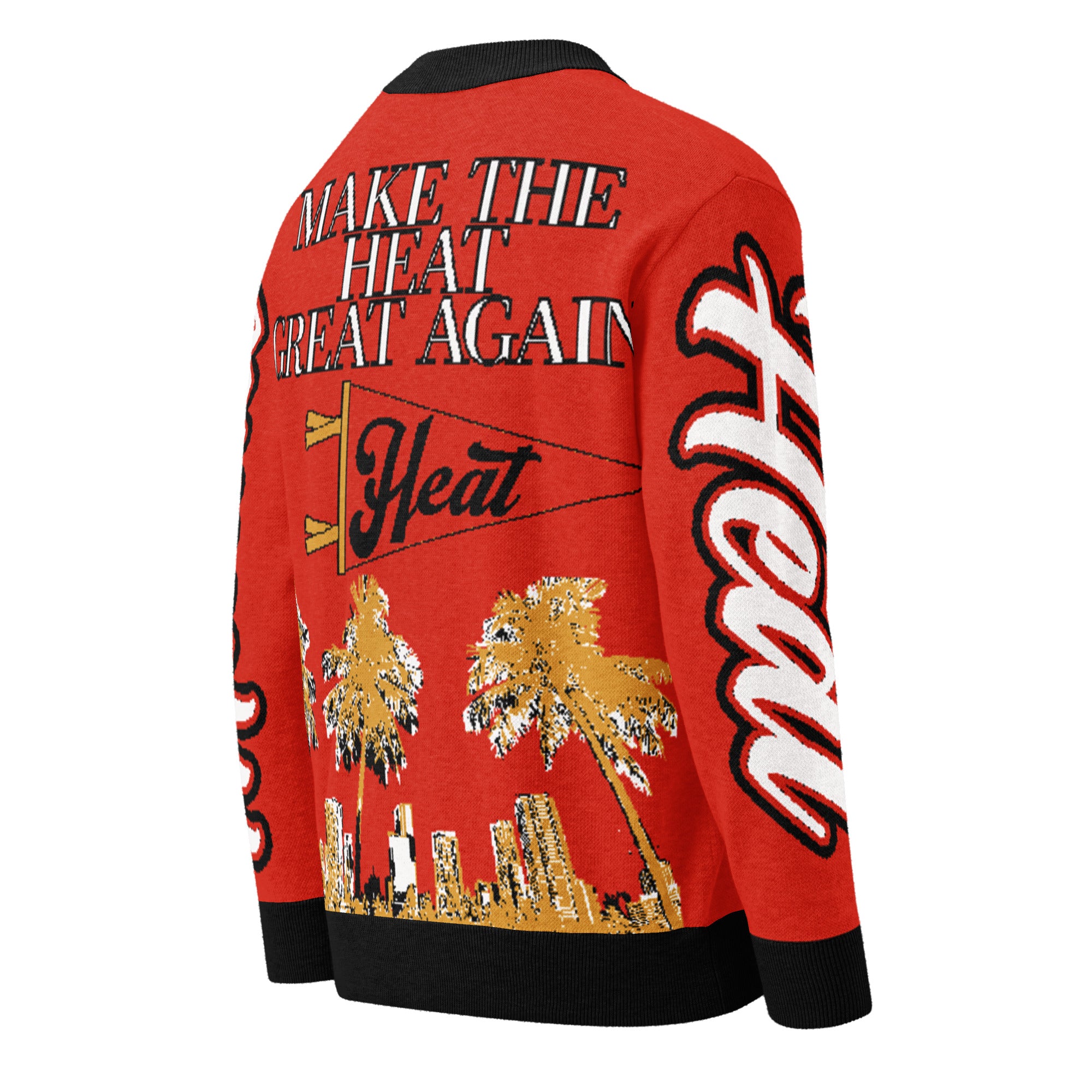 Miami Heat Unisex Knitted Cardigan