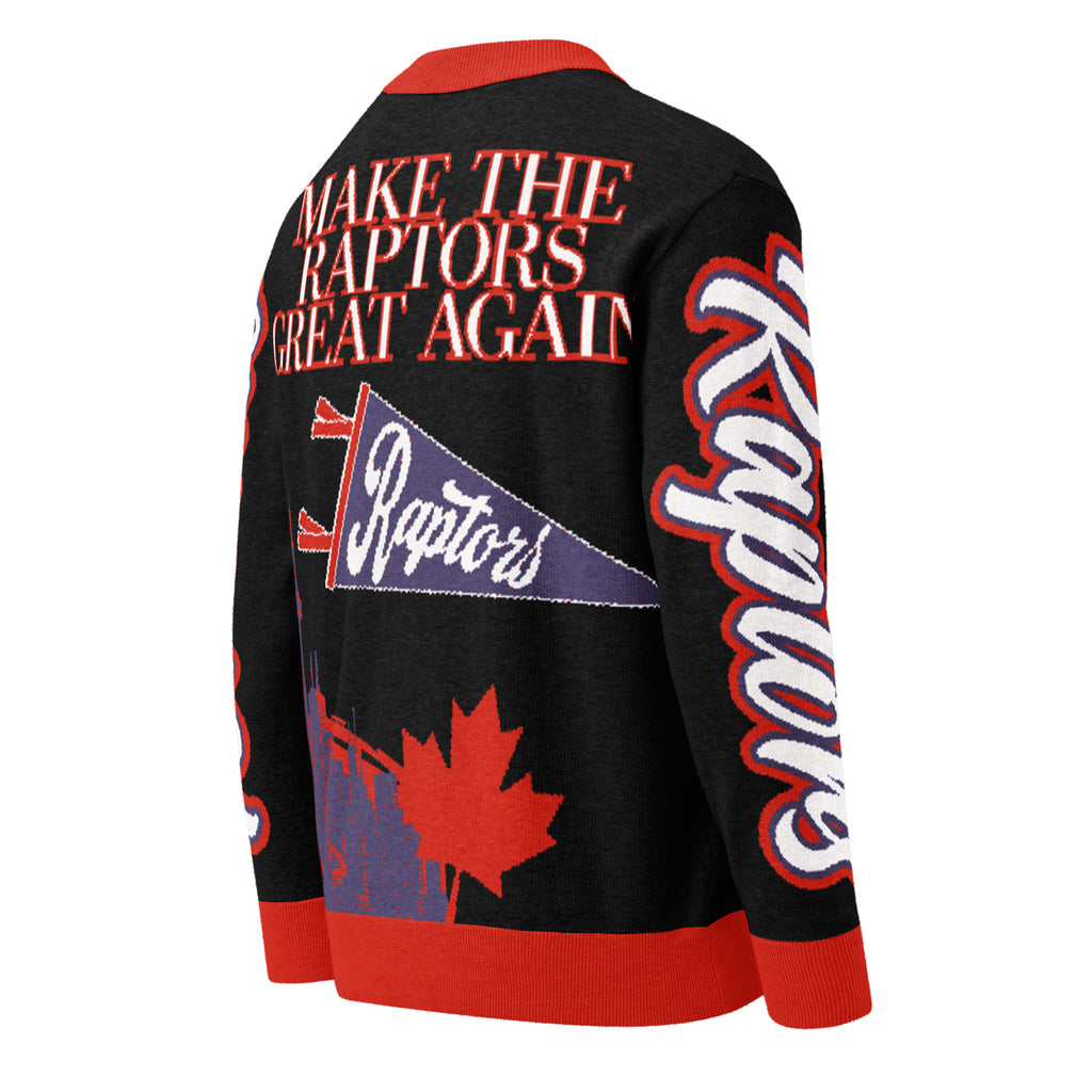 Toronto Raptors Unisex Knitted Cardigan