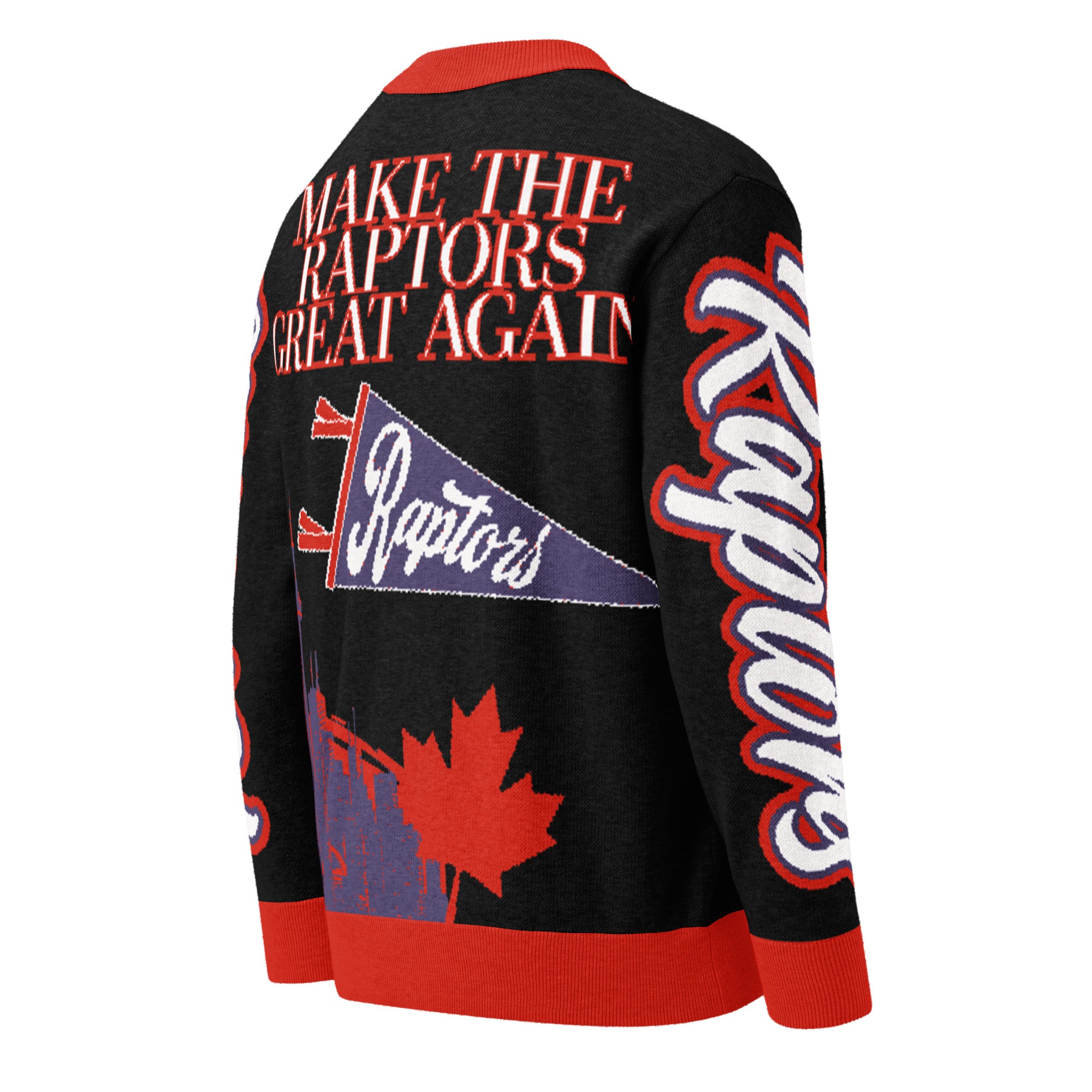Toronto Raptors Unisex Knitted Cardigan