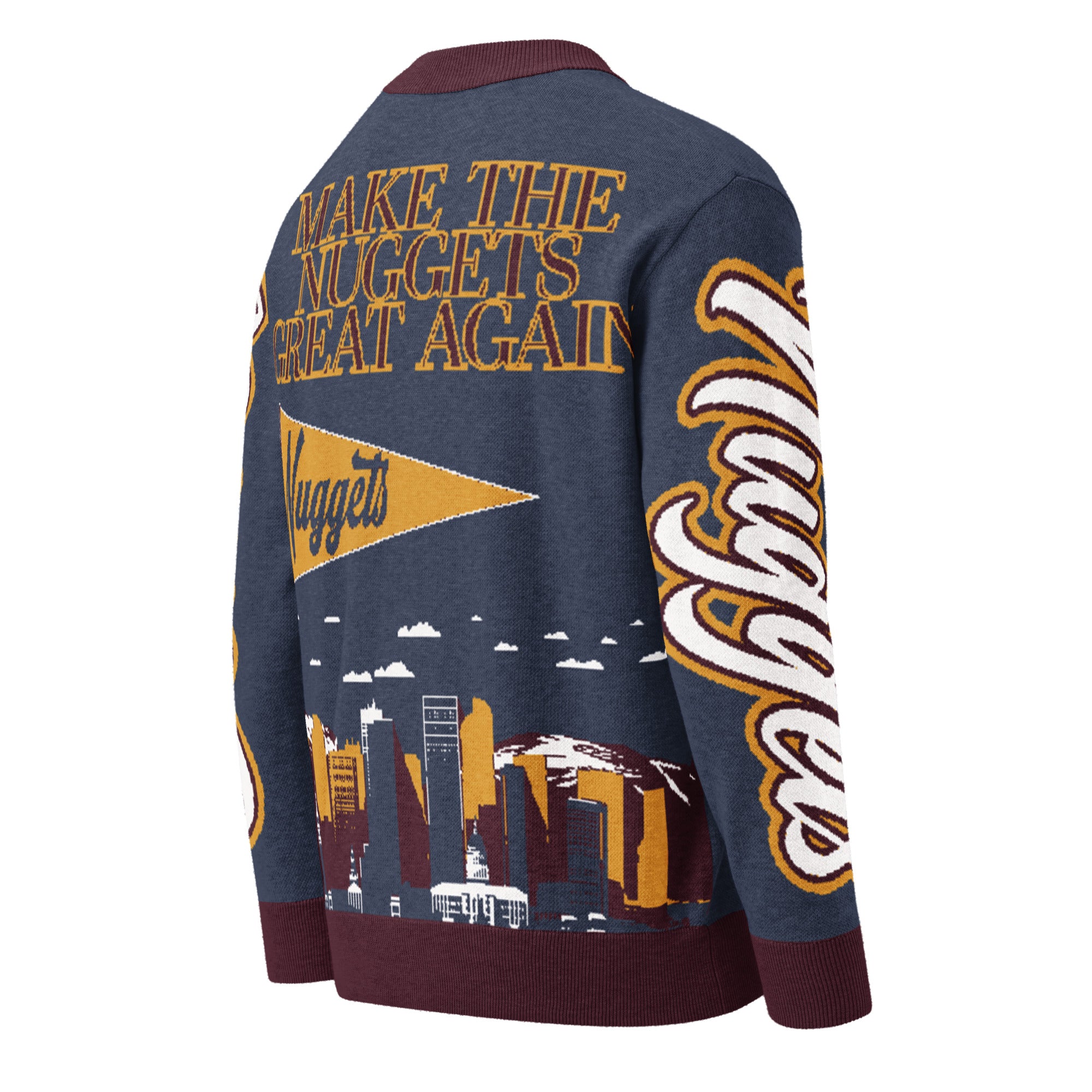 Denver Nuggets Unisex Knitted Cardigan