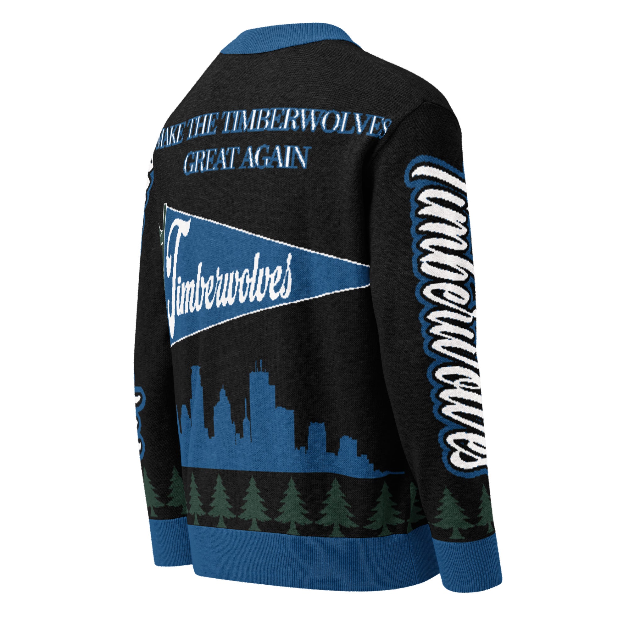 Minnesota Timberwolves Unisex Knitted Cardigan