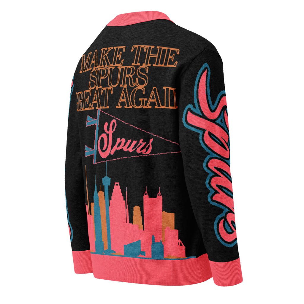 San Antonio Spurs Unisex Knitted Cardigan