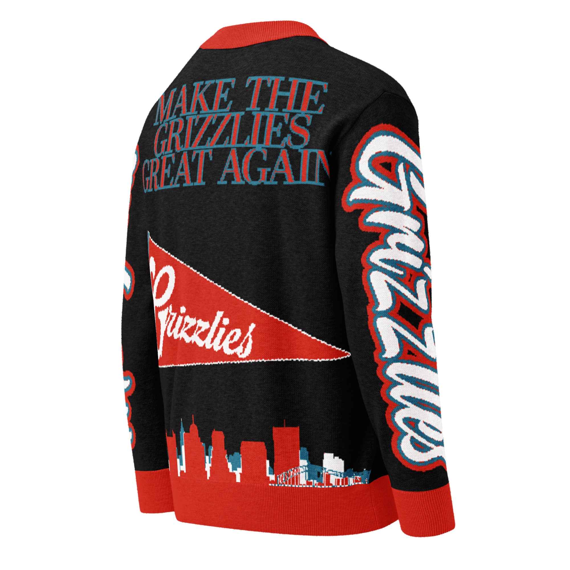 Memphis Grizzlies Unisex Knitted Cardigan