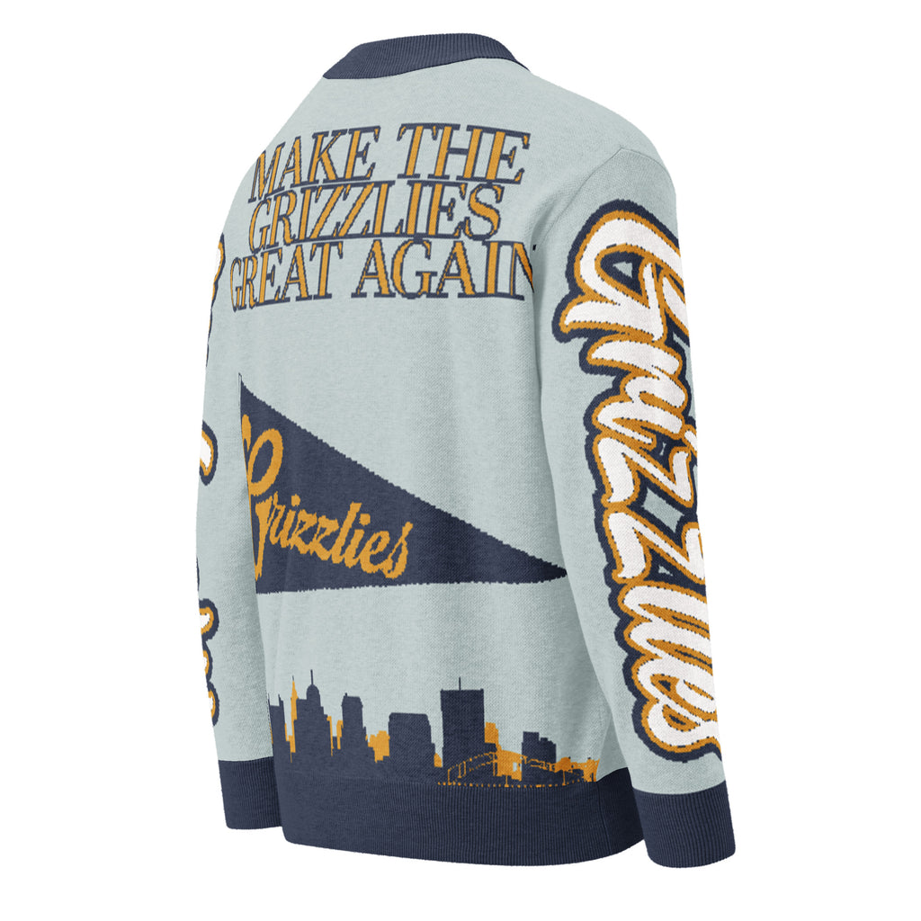 Memphis Grizzlies Unisex Knitted Cardigan