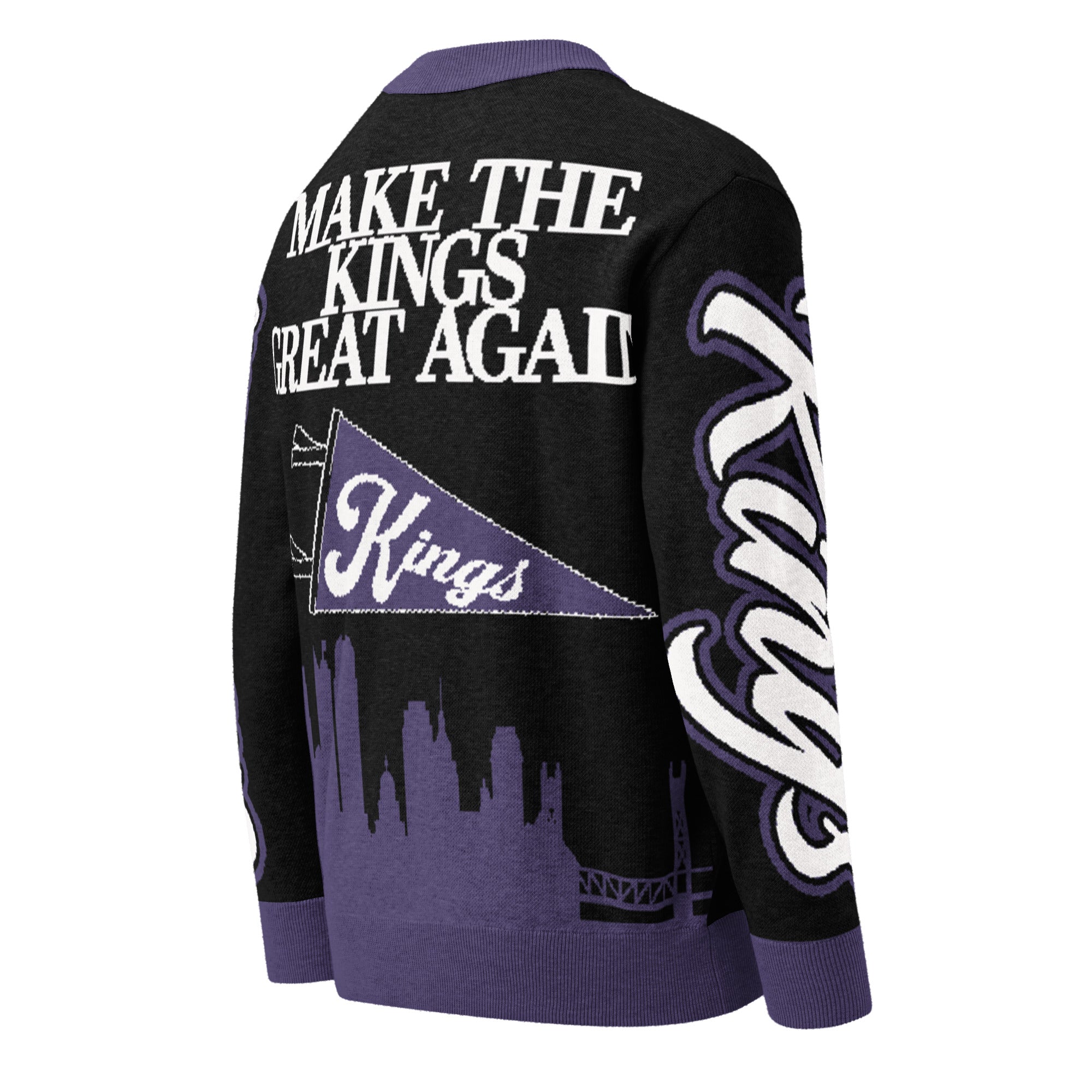 Sacramento Kings Unisex Knitted Cardigan