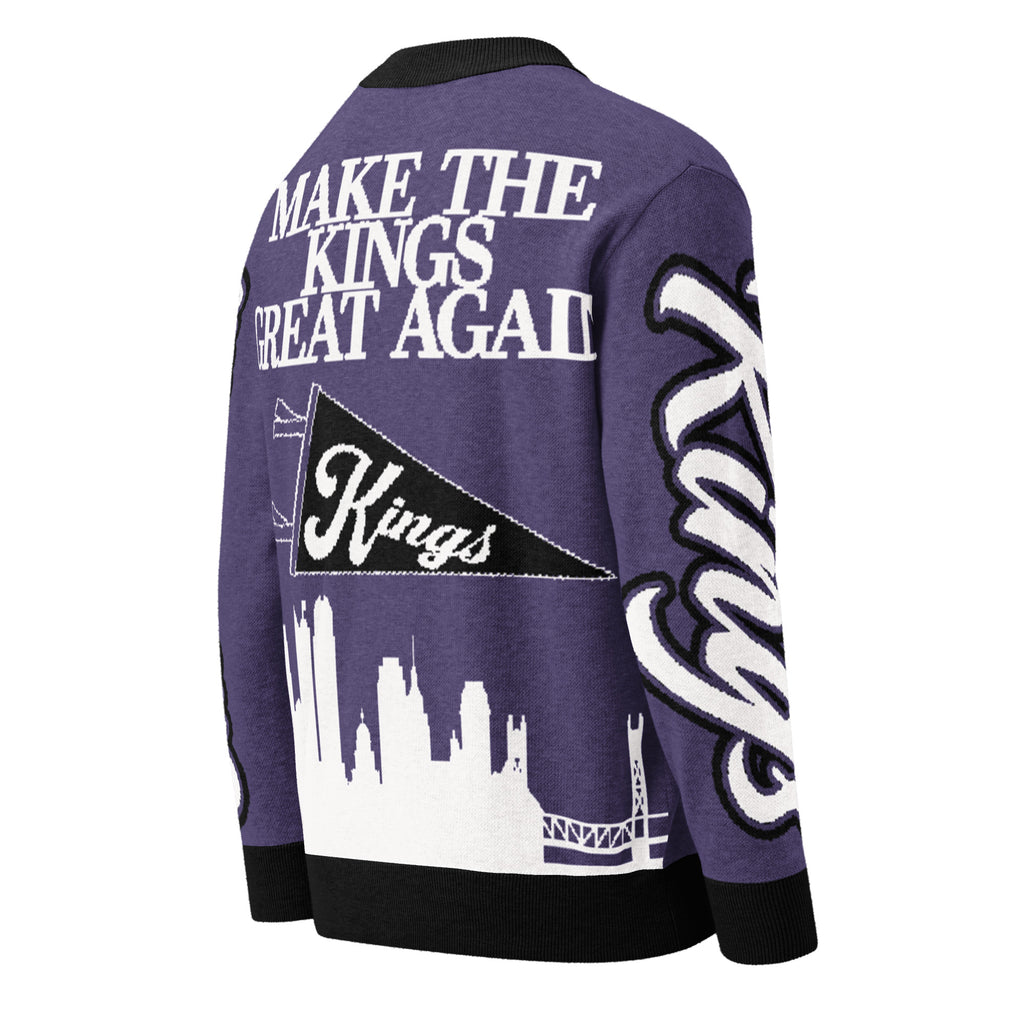 Sacramento Kings Unisex Knitted Cardigan