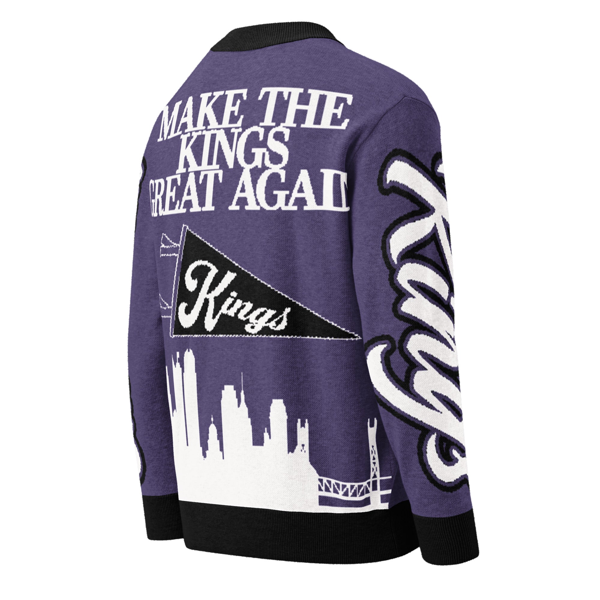 Sacramento Kings Unisex Knitted Cardigan