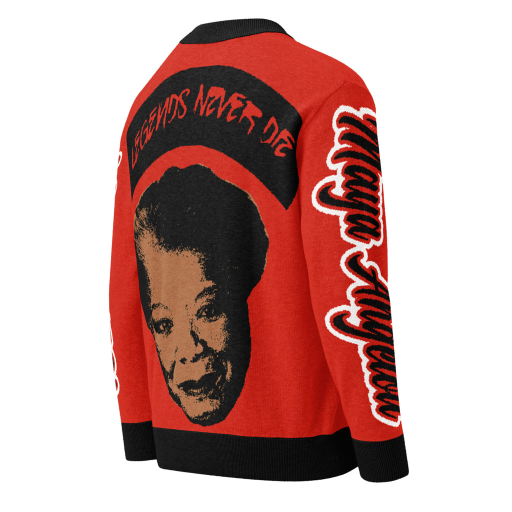 Maya Angelou x Legends Never Die Knitted Cardigan