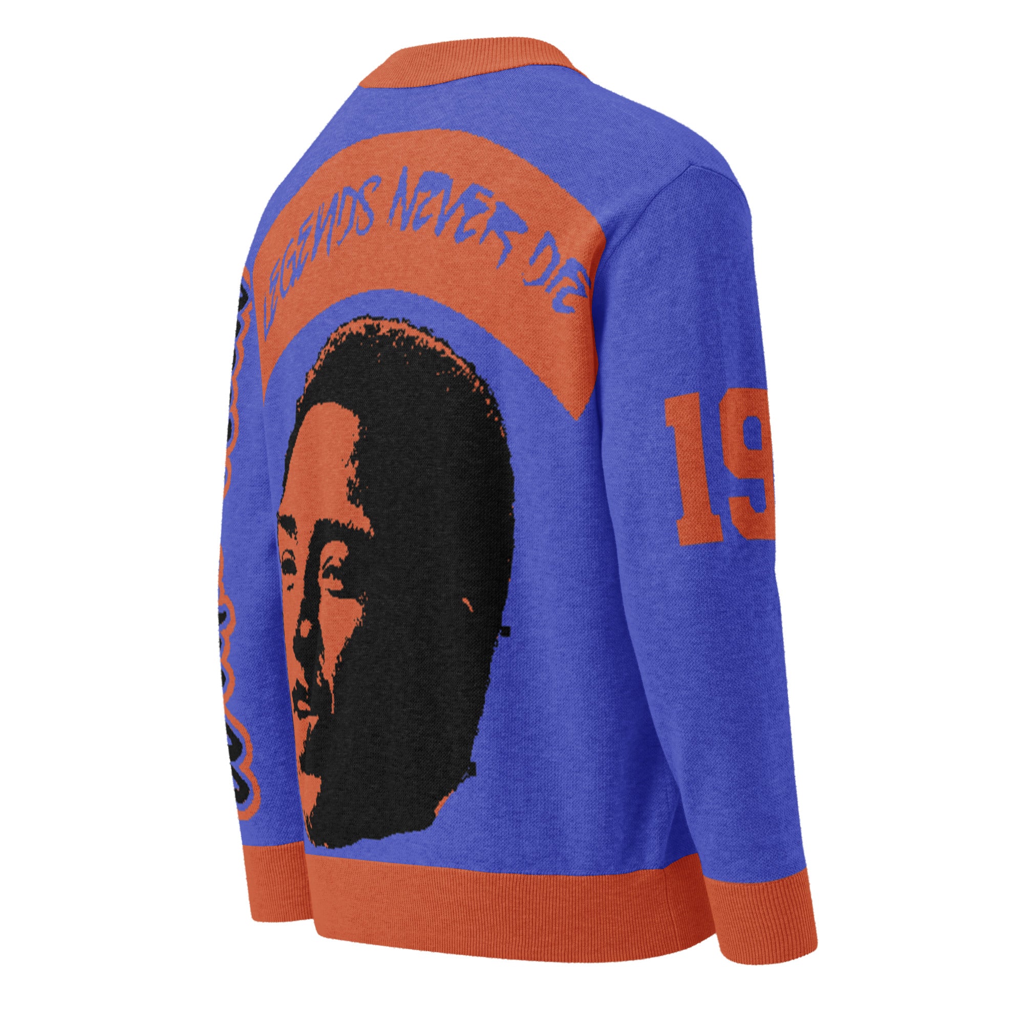 Willis Reed x Legends Never Die Knitted Cardigan