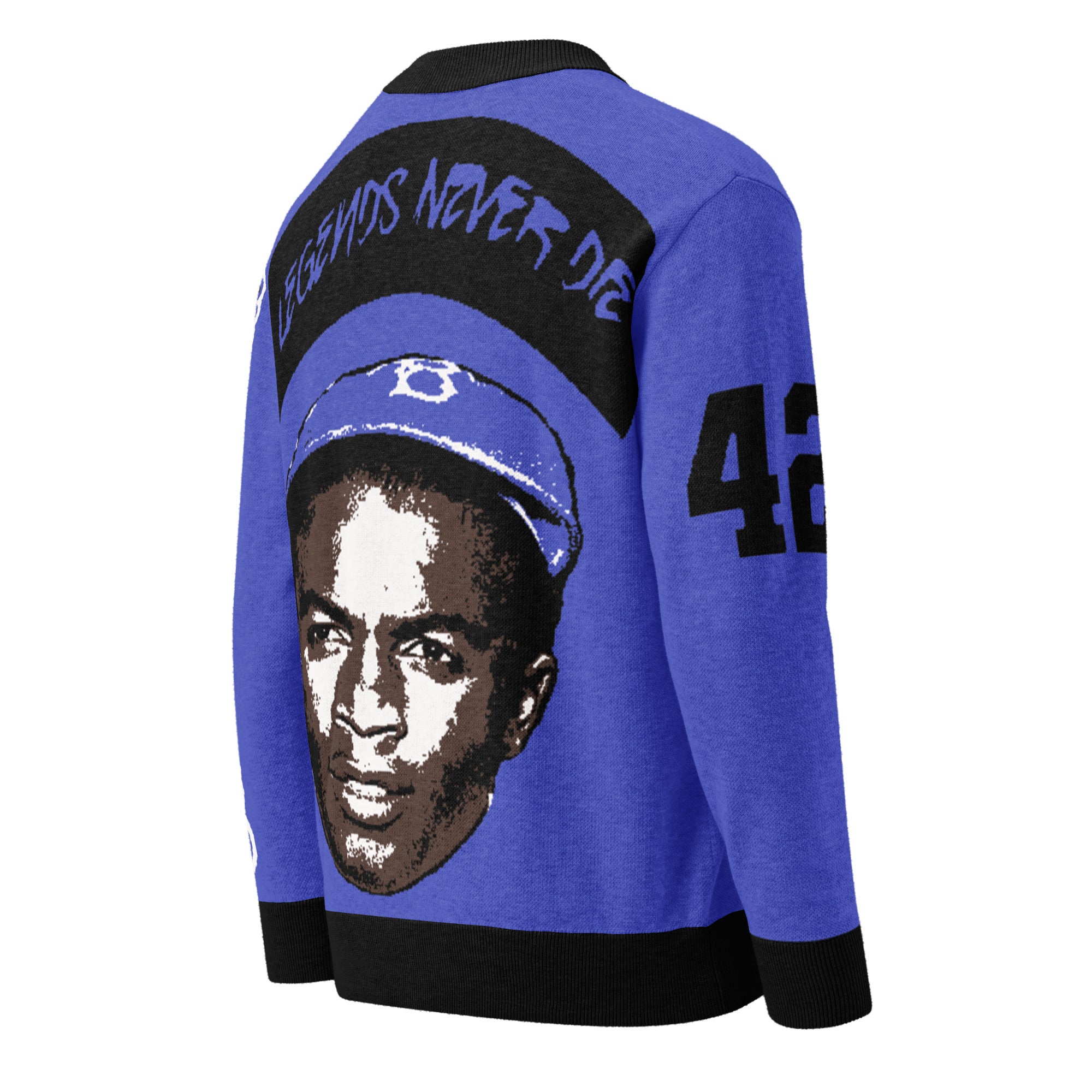 Jackie Robinson x Legends Never Die Knitted Cardigan