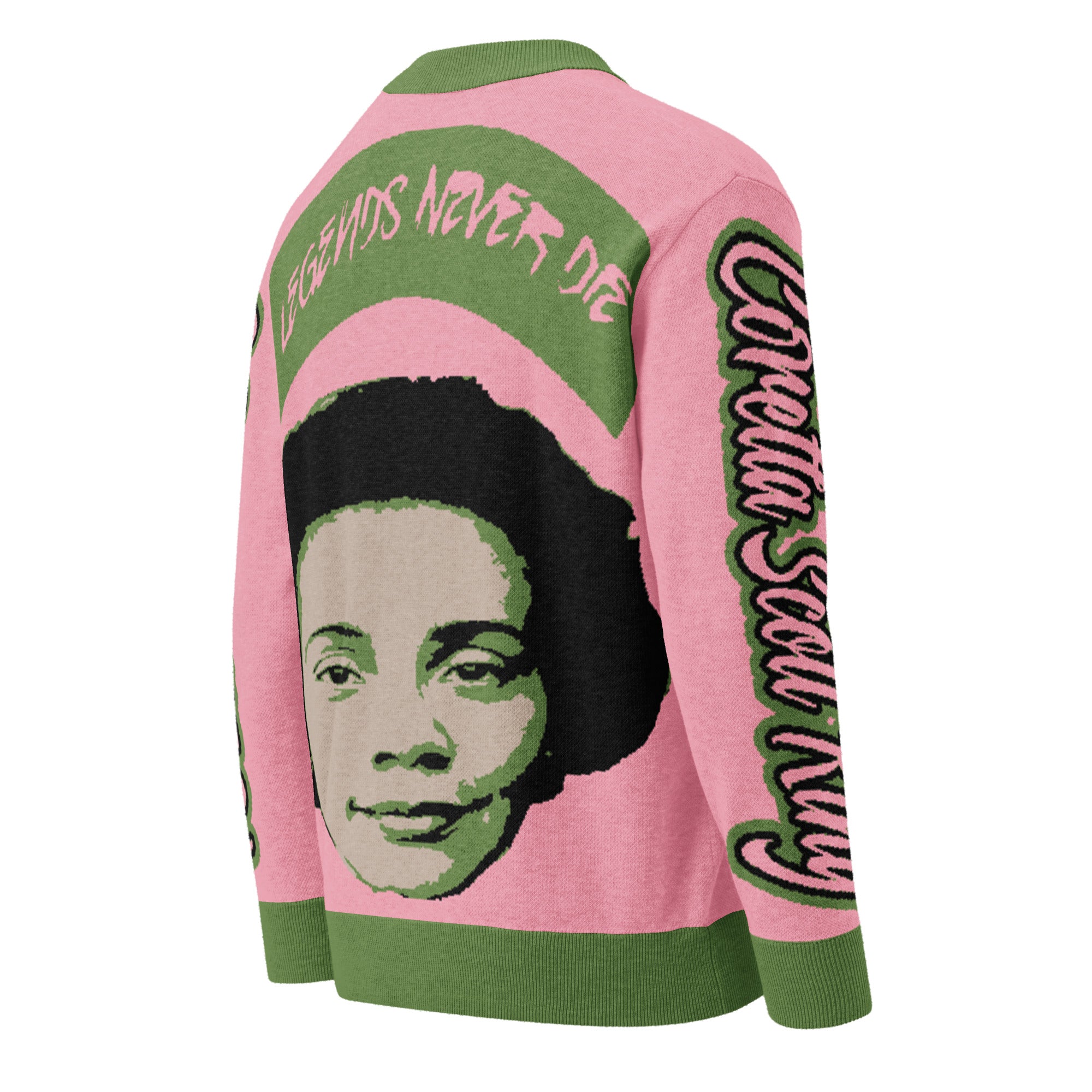 Coretta Scott King x Legends Never Die Knitted Cardigan
