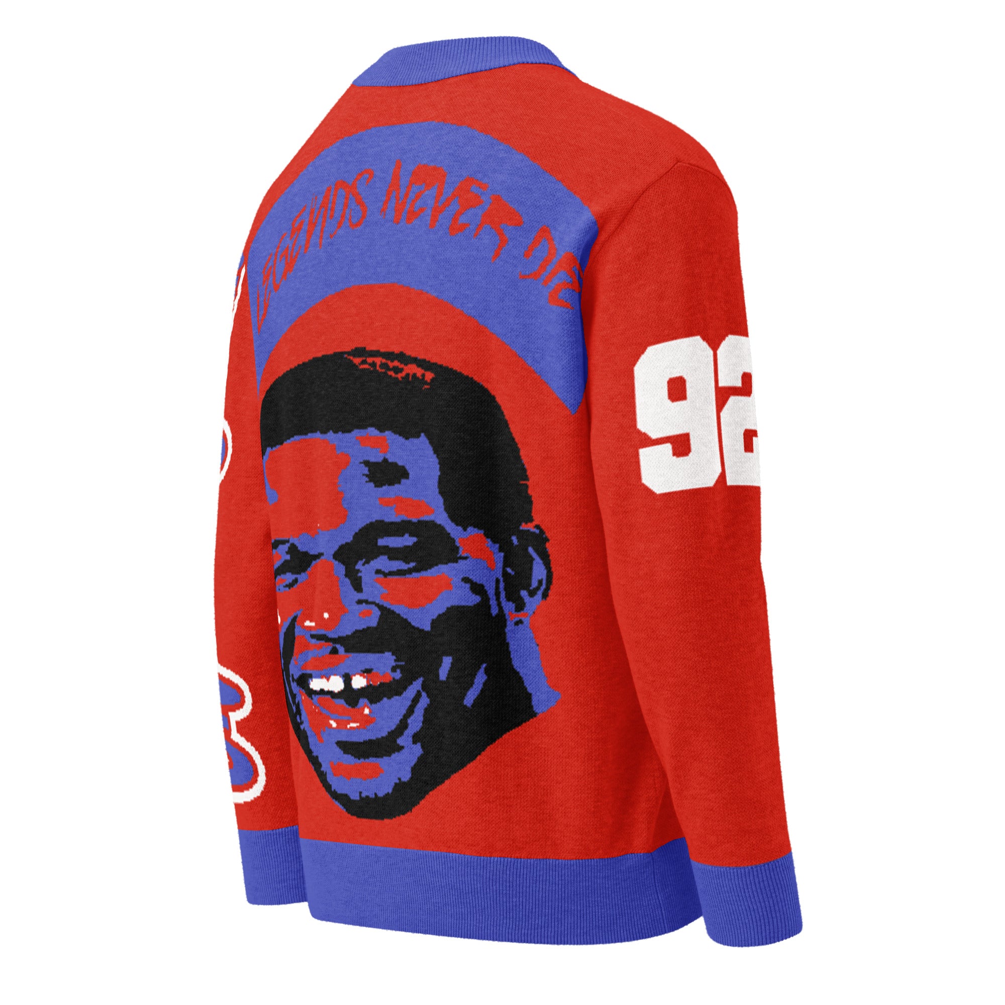 Michael Strahan x Legends Never Die Knitted Cardigan