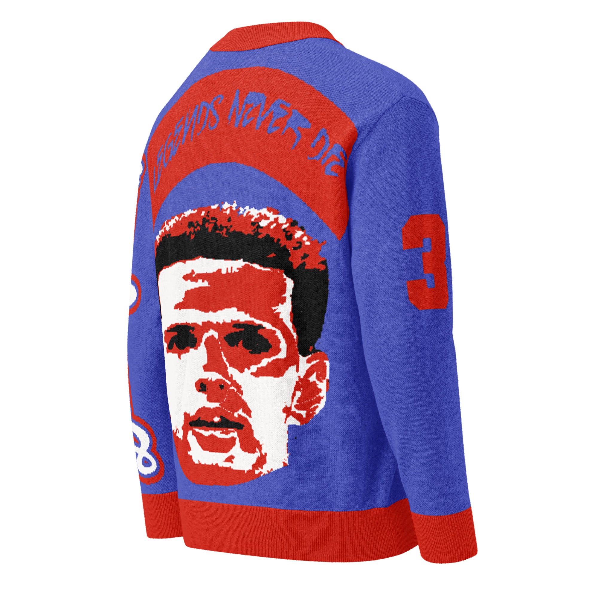 Dražen Petrović x Legends Never Die Knitted Cardigan