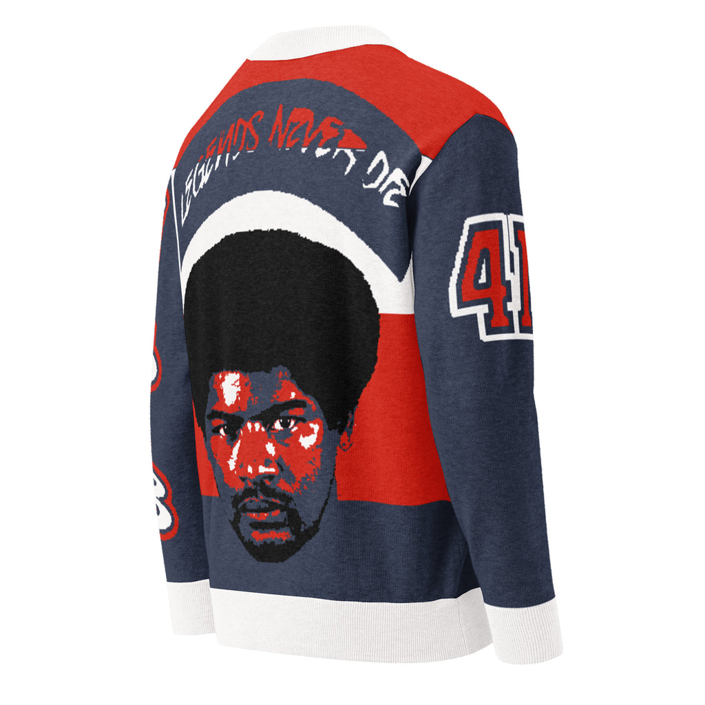 Wes Unseld x Legends Never Die Knitted Cardigan