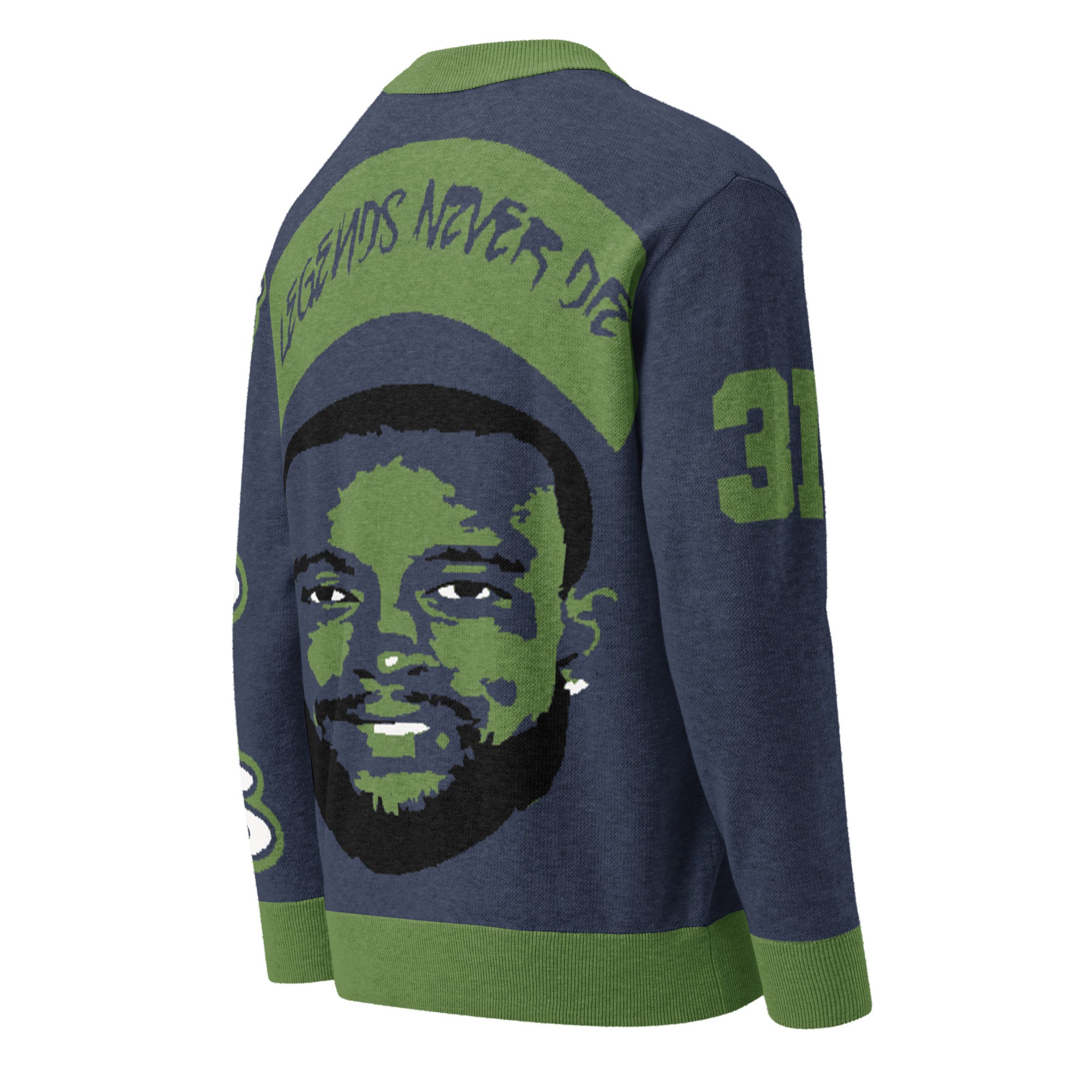 Kam Chancellor x Legends Never Die Knitted Cardigan