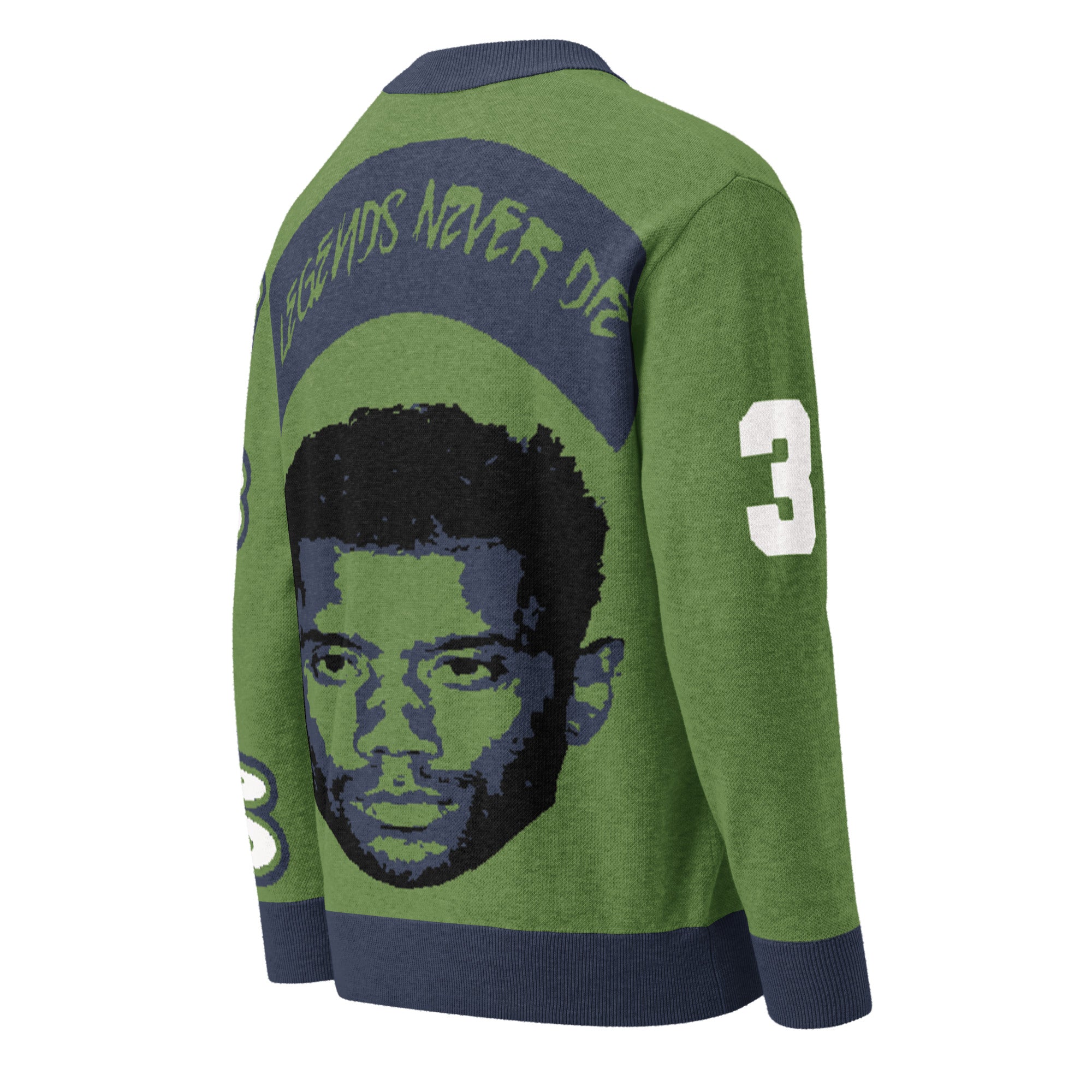 Russell Wilson x Legends Never Die Knitted Cardigan
