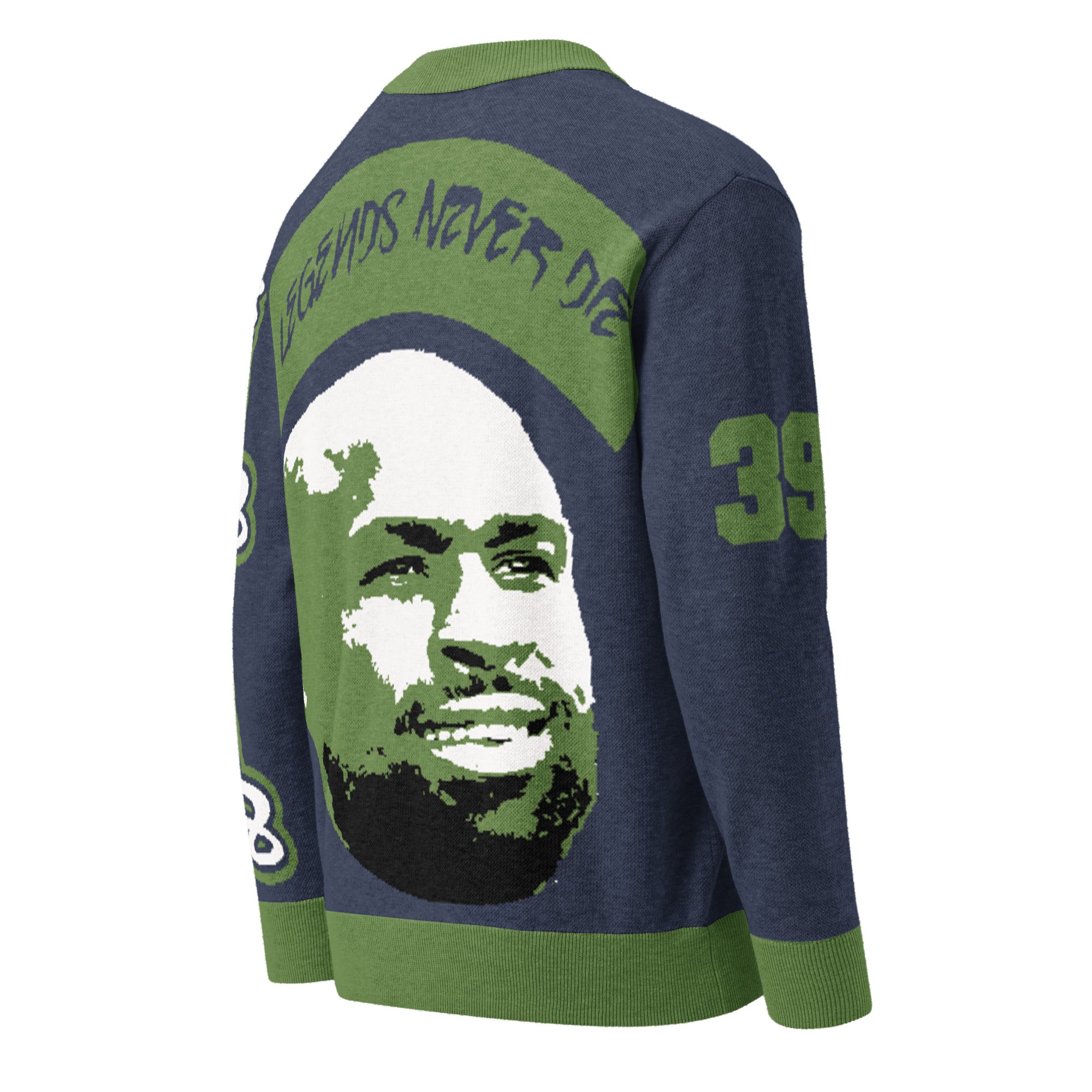 Brandon Browner x Legends Never Die Knitted Cardigan