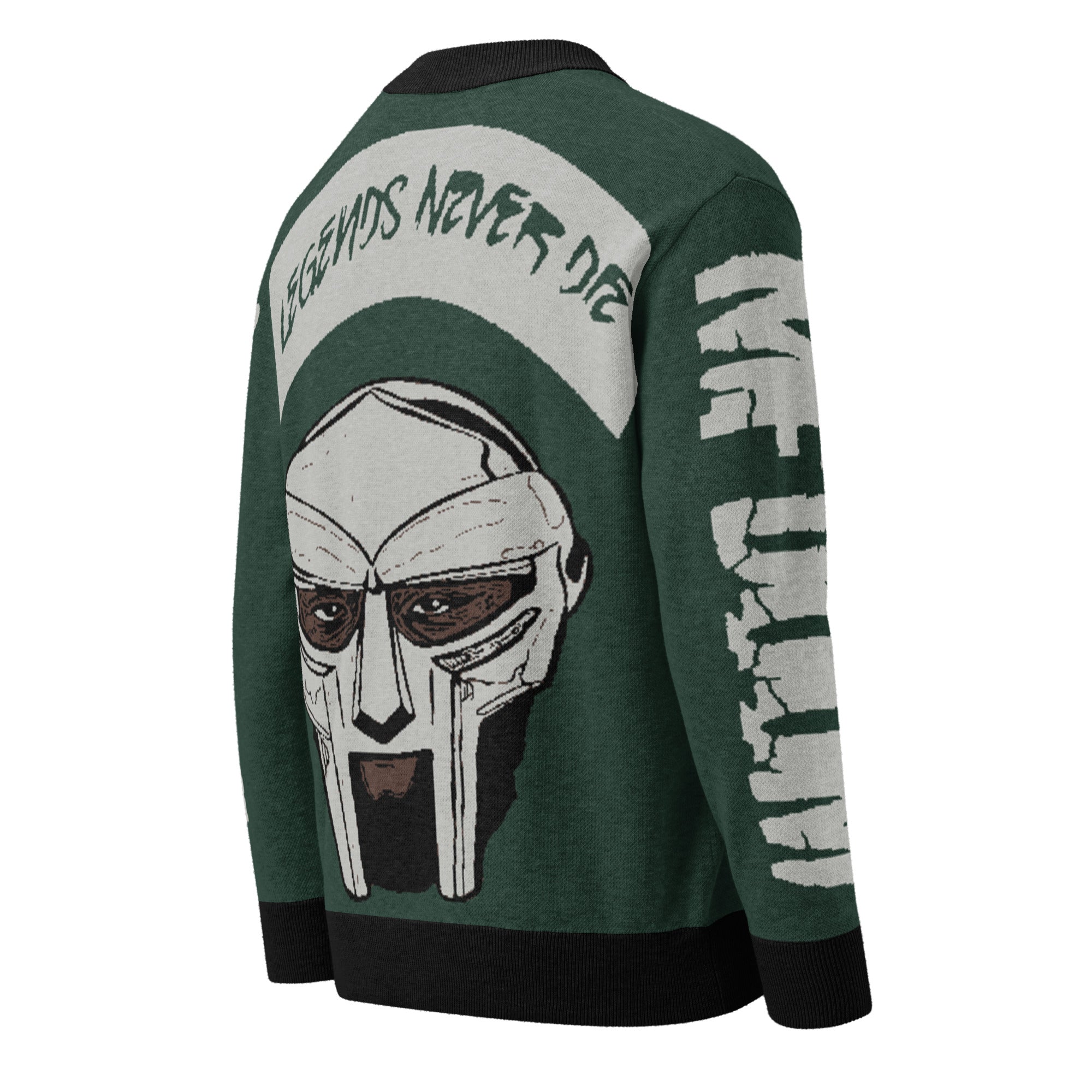 MF Doom x Legends Never Die Knitted Cardigan