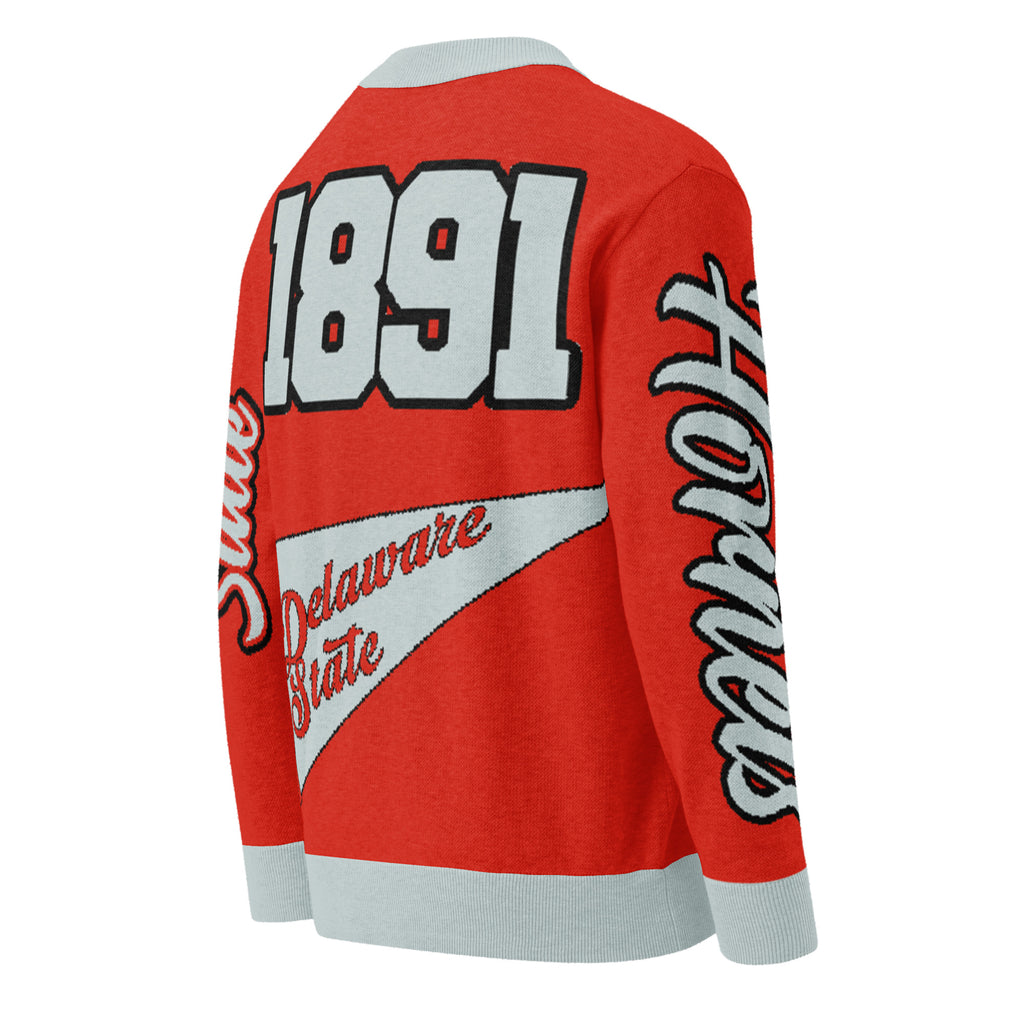 Delaware State University Knitted Cardigan