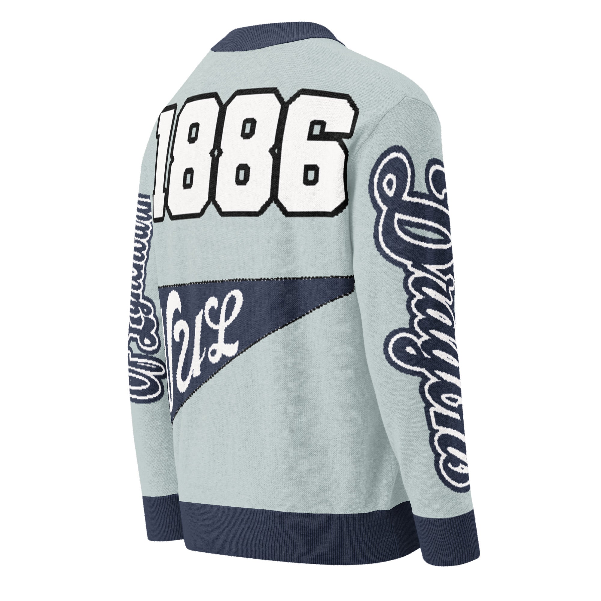Virginia University of Lynchburg Unisex Knitted Cardigan