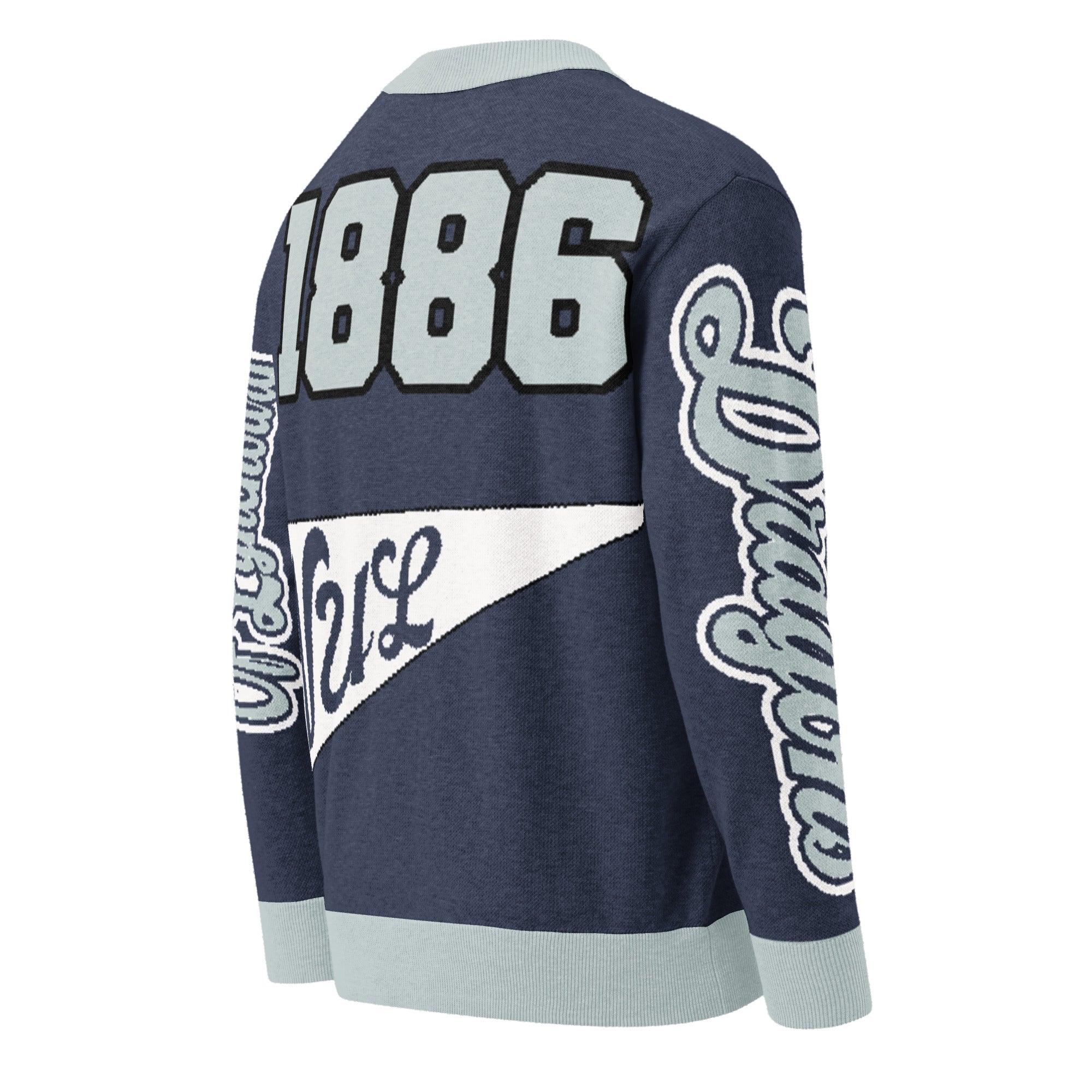 Virginia University of Lynchburg Unisex Knitted Cardigan