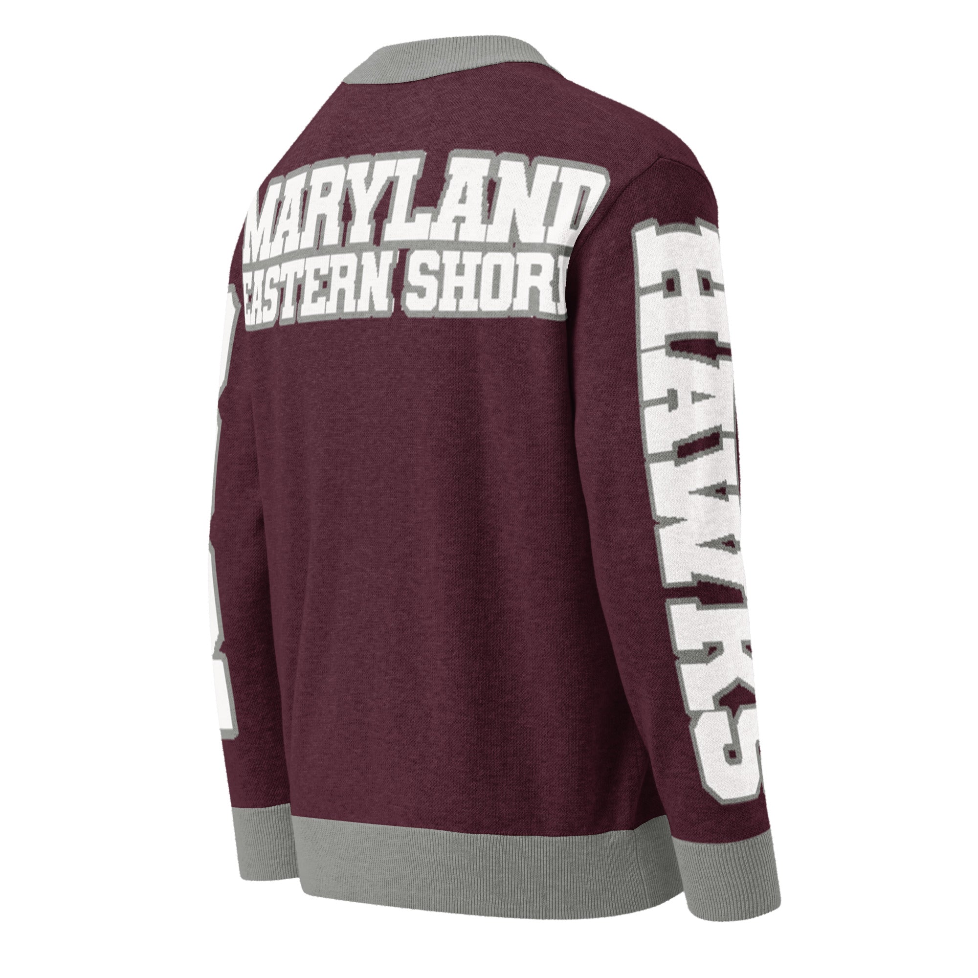 University Maryland Eastern Shore Knitted Cardigan