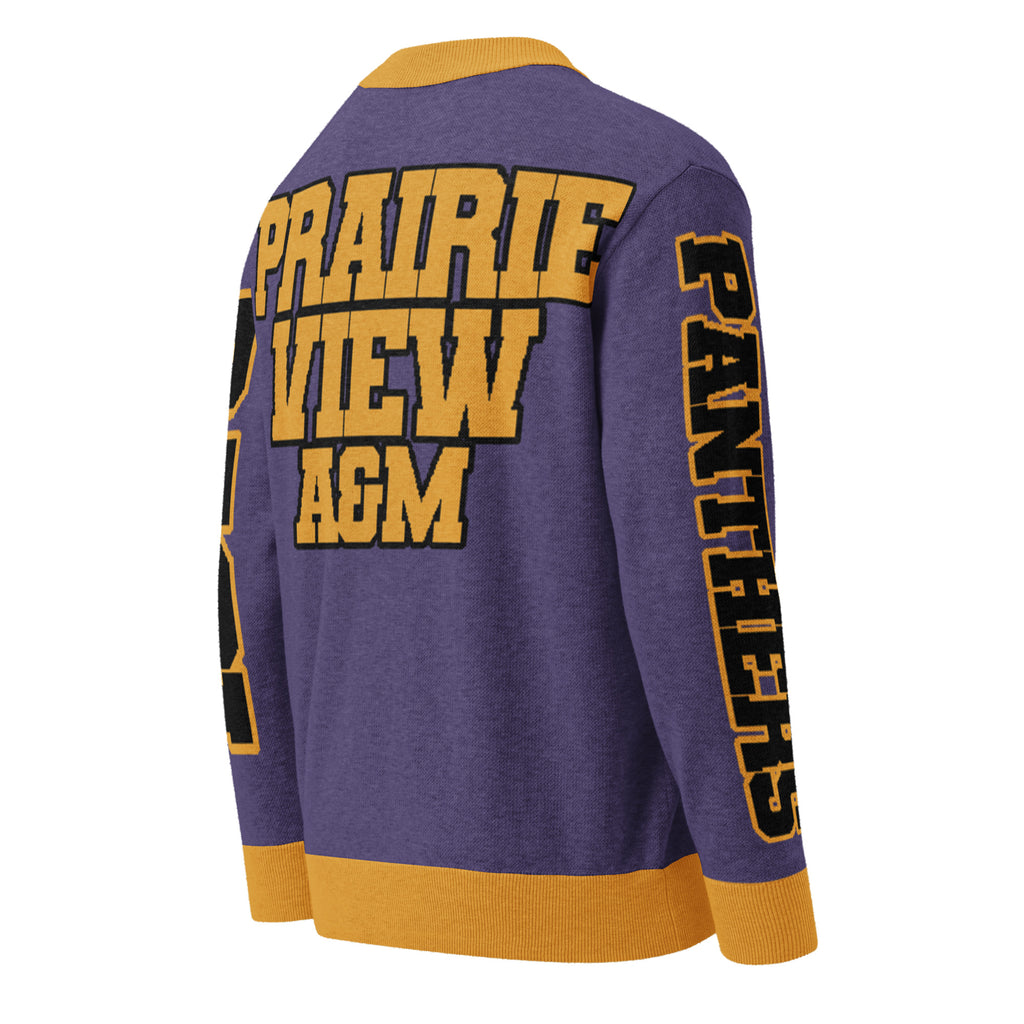 Prairie View A&M Knitted Cardigan