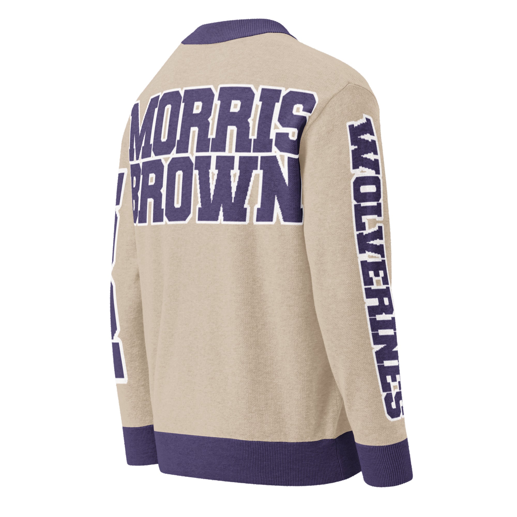 Morris Brown Knitted Cardigan