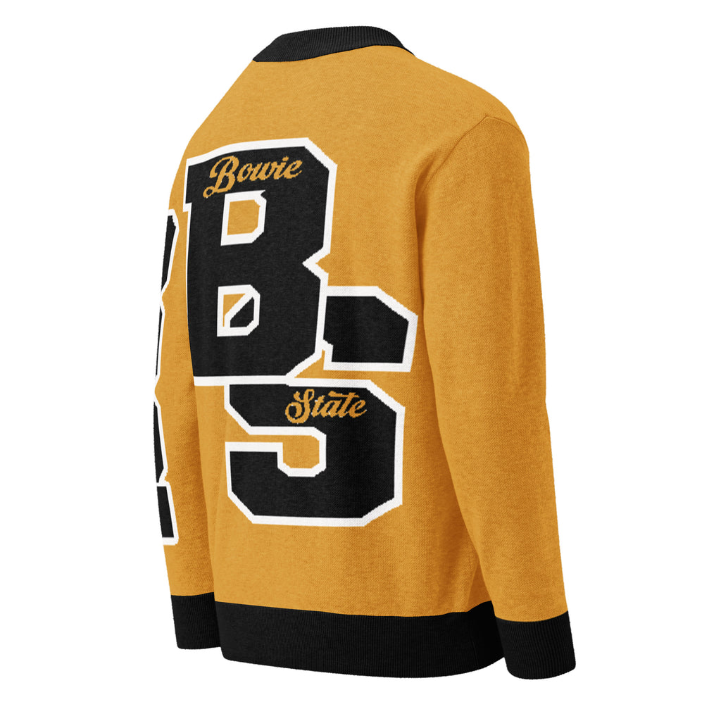 Bowie State Unisex Knitted Cardigan