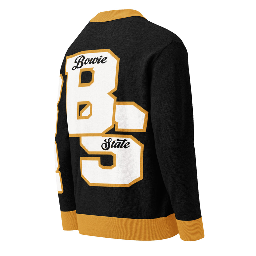 Bowie State Unisex Knitted Cardigan