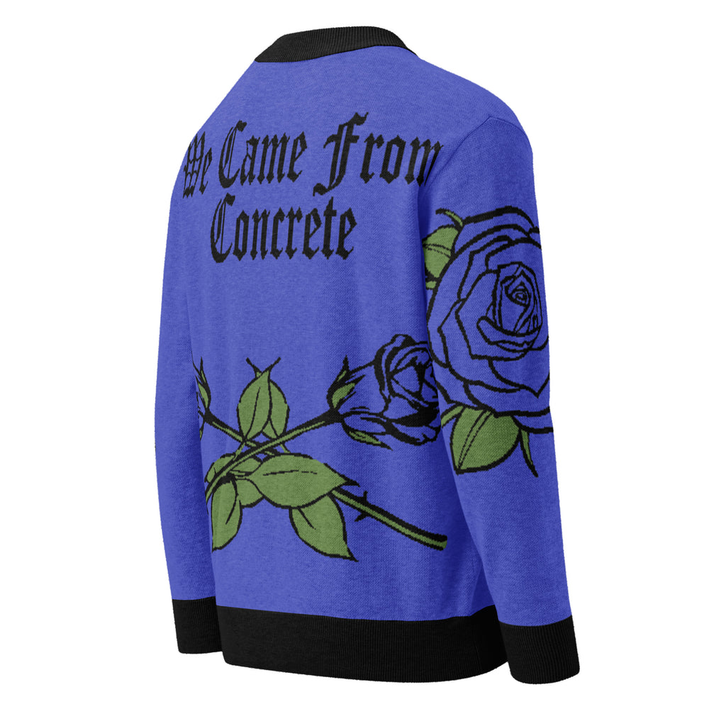 We Came From Concrete Knitted Cardigan