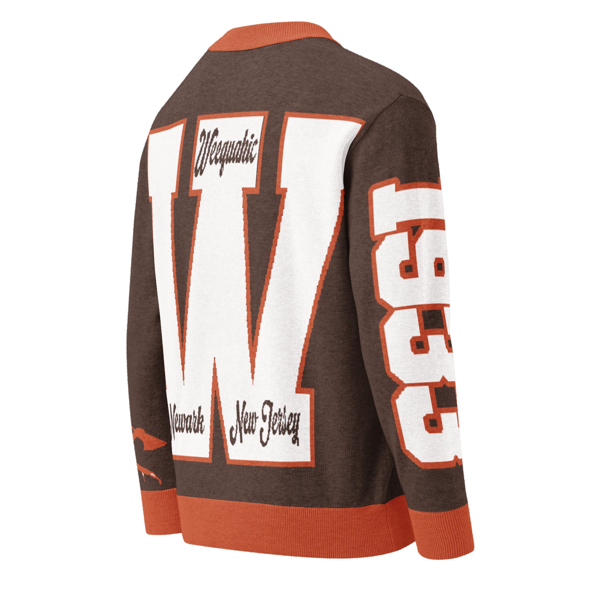 Weequahic High School Letterman Knitted Cardigan
