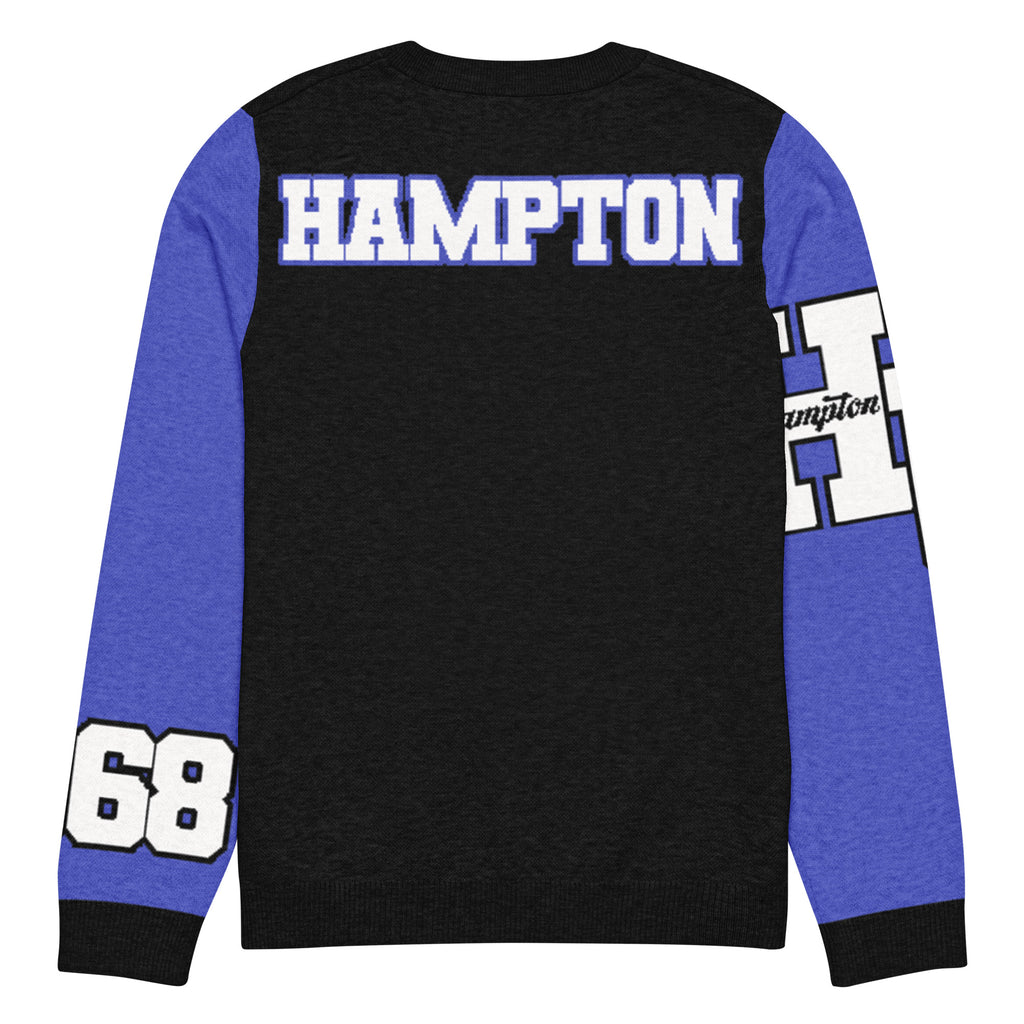 Hampton University Knitted Crewneck Sweater